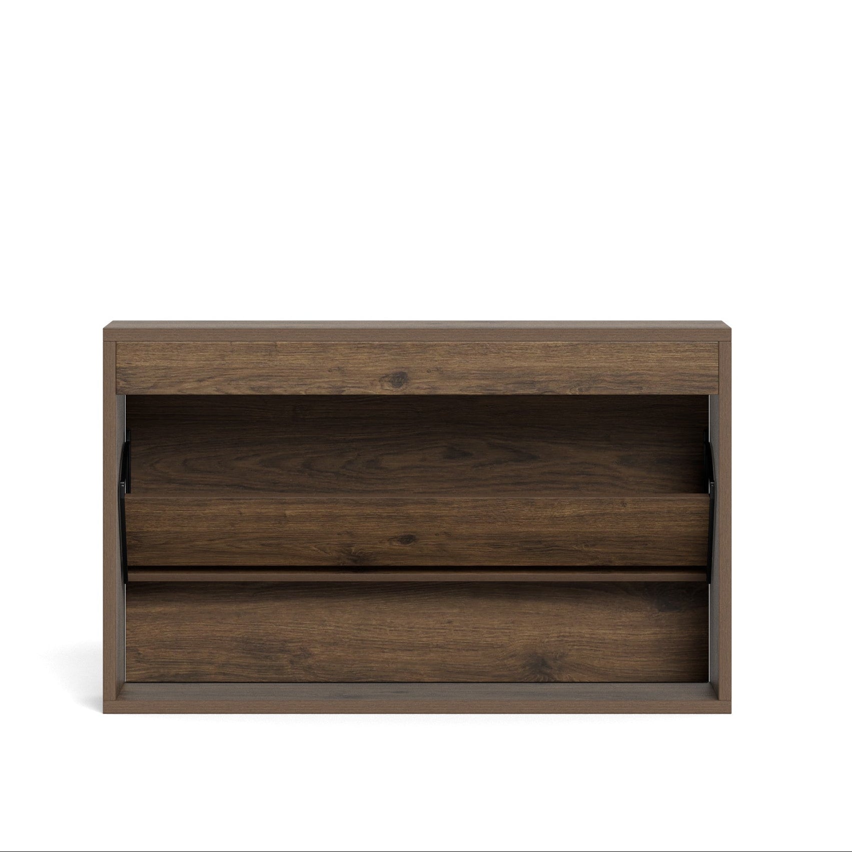 Albany's shoe cabinet dark melaamin oak