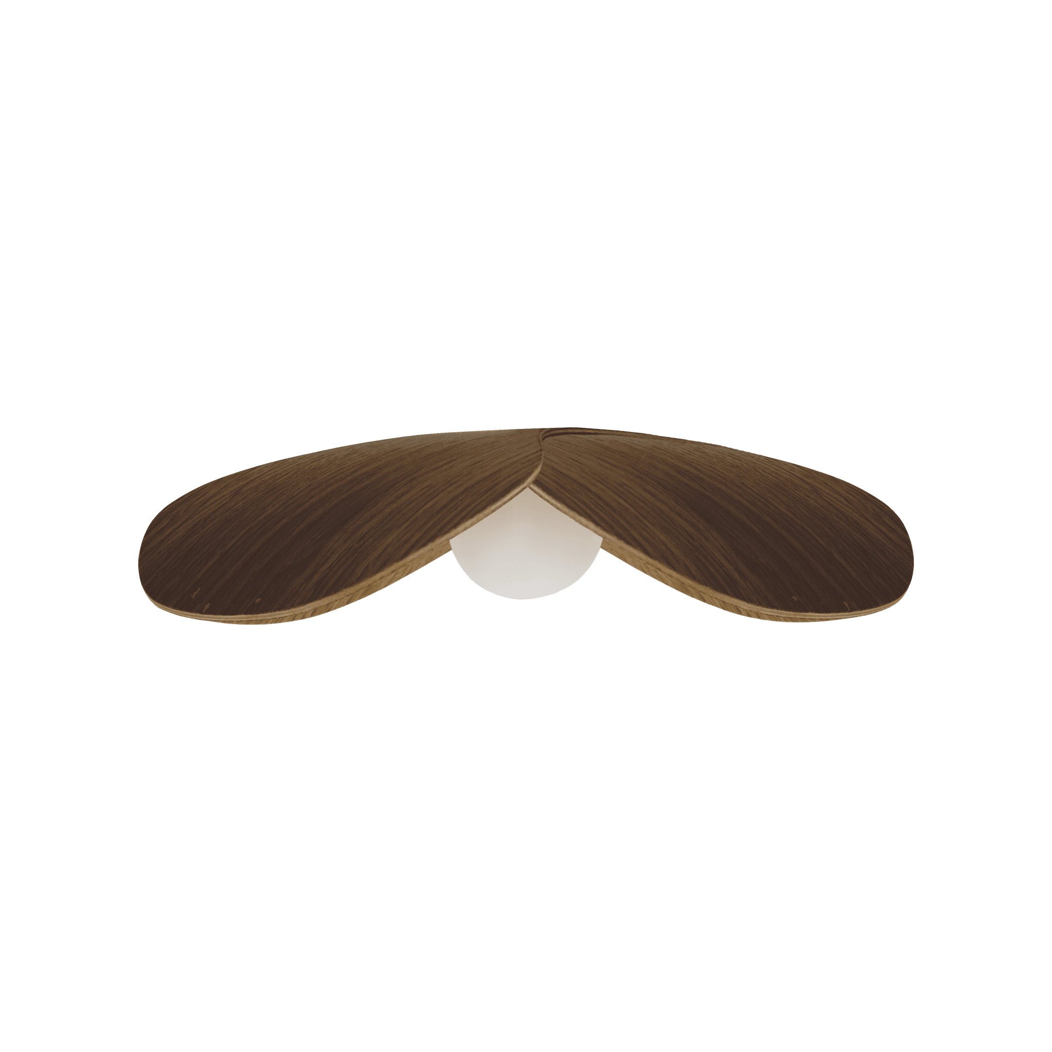 Abażur FORGET ME NOT ciemny dąb UMAGE Ø28 x 7 cm Eye on Design