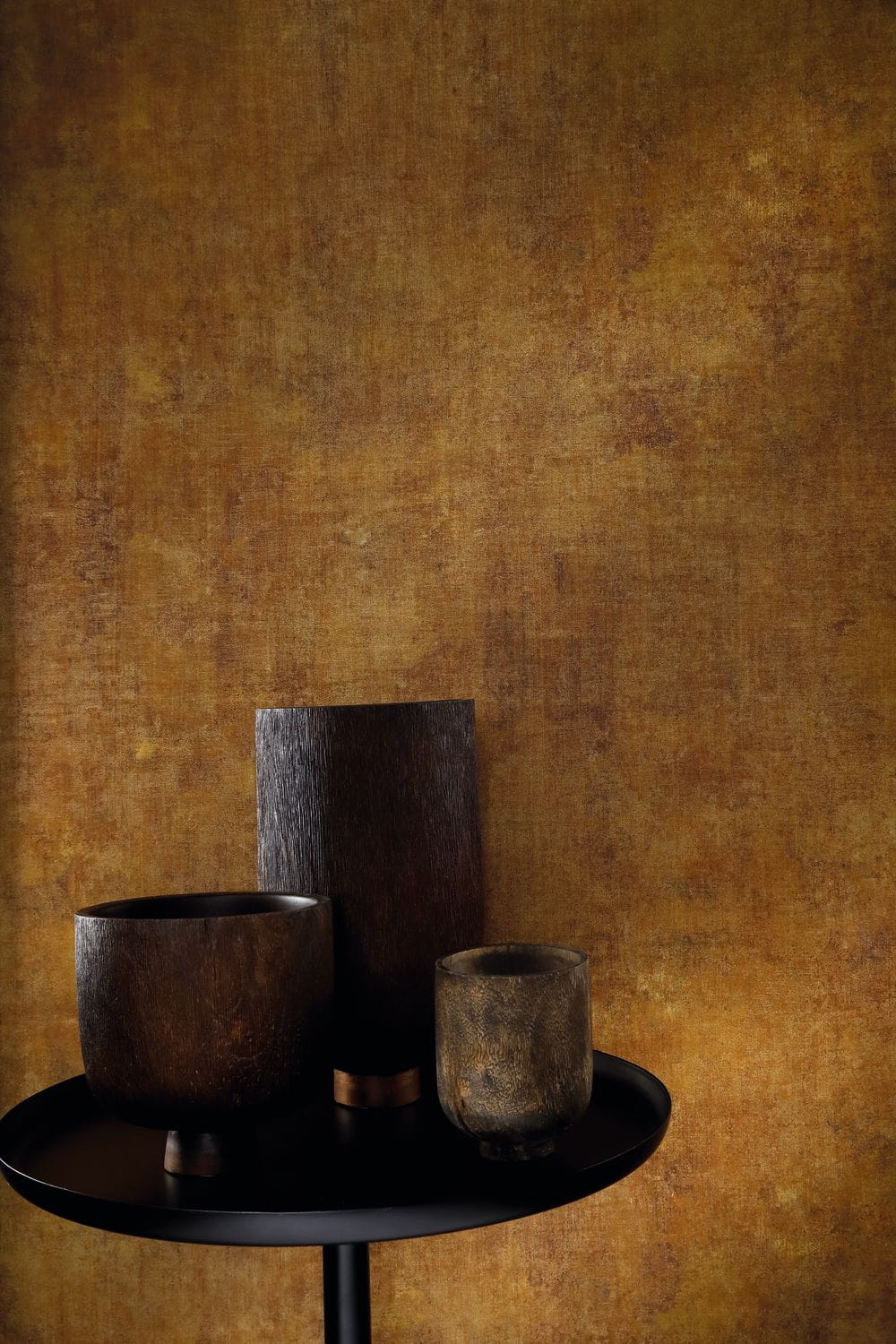 ISIS Canvas Effect Wallpaper - VERT D'EAU Muted Green with Blue