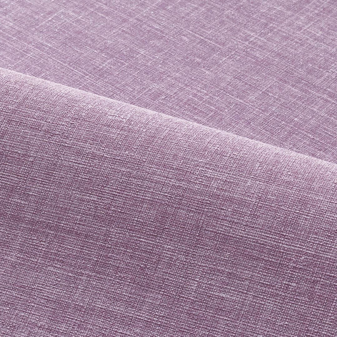 Structural wallpaper resembling linen canvas SHINOK - MAUVE light purple