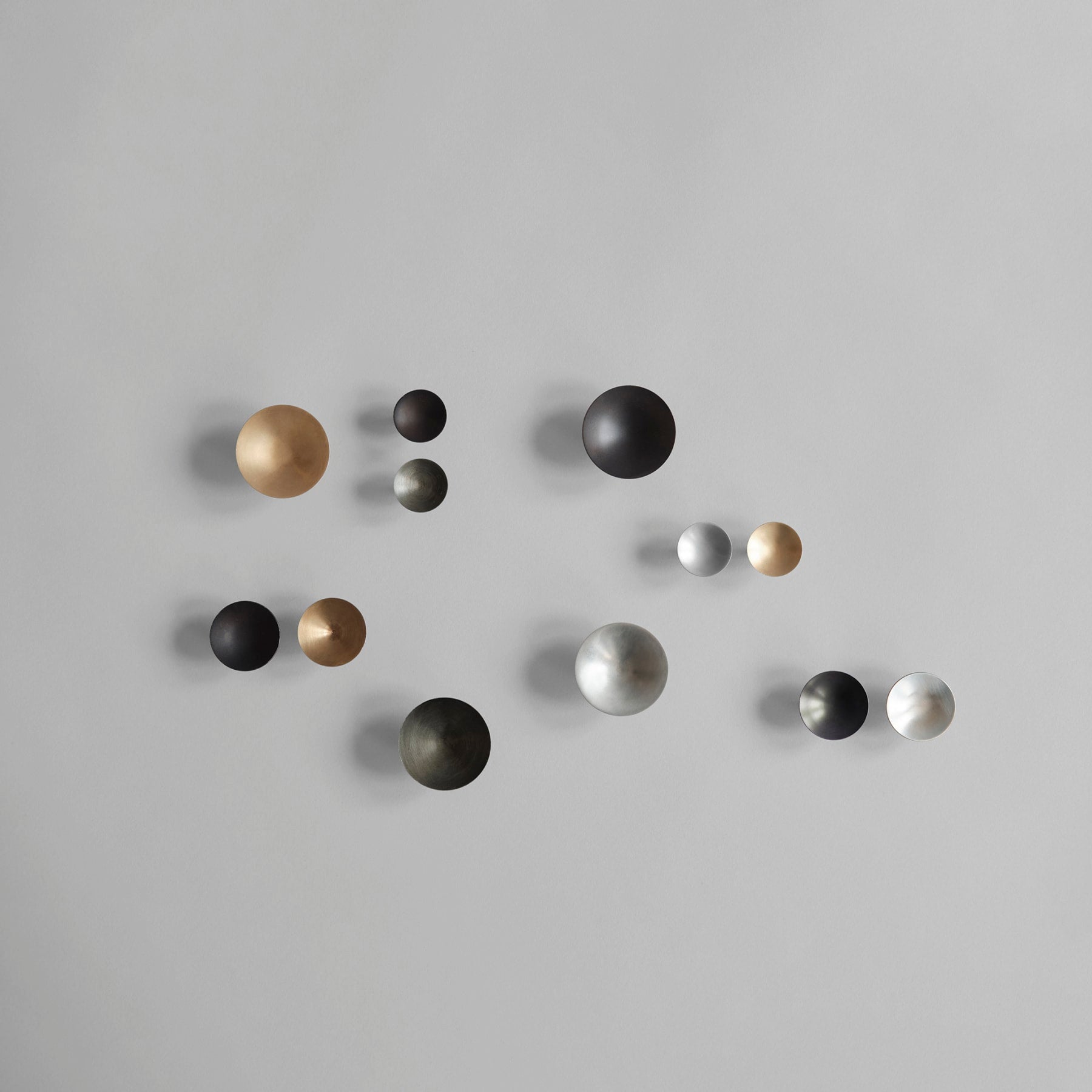 HIHAT metal knobs gray