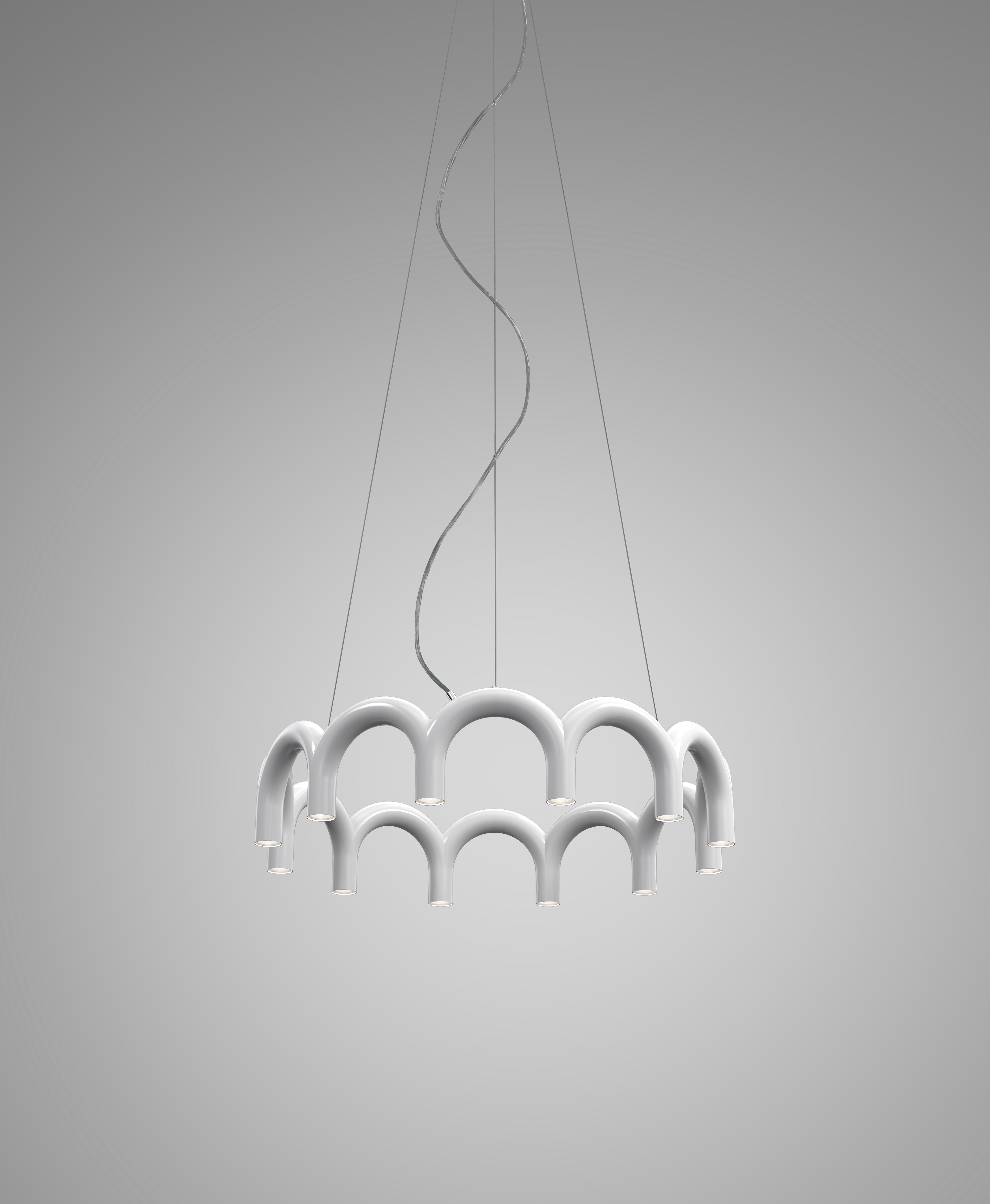 ARCH CIRCLE pendant lamp white