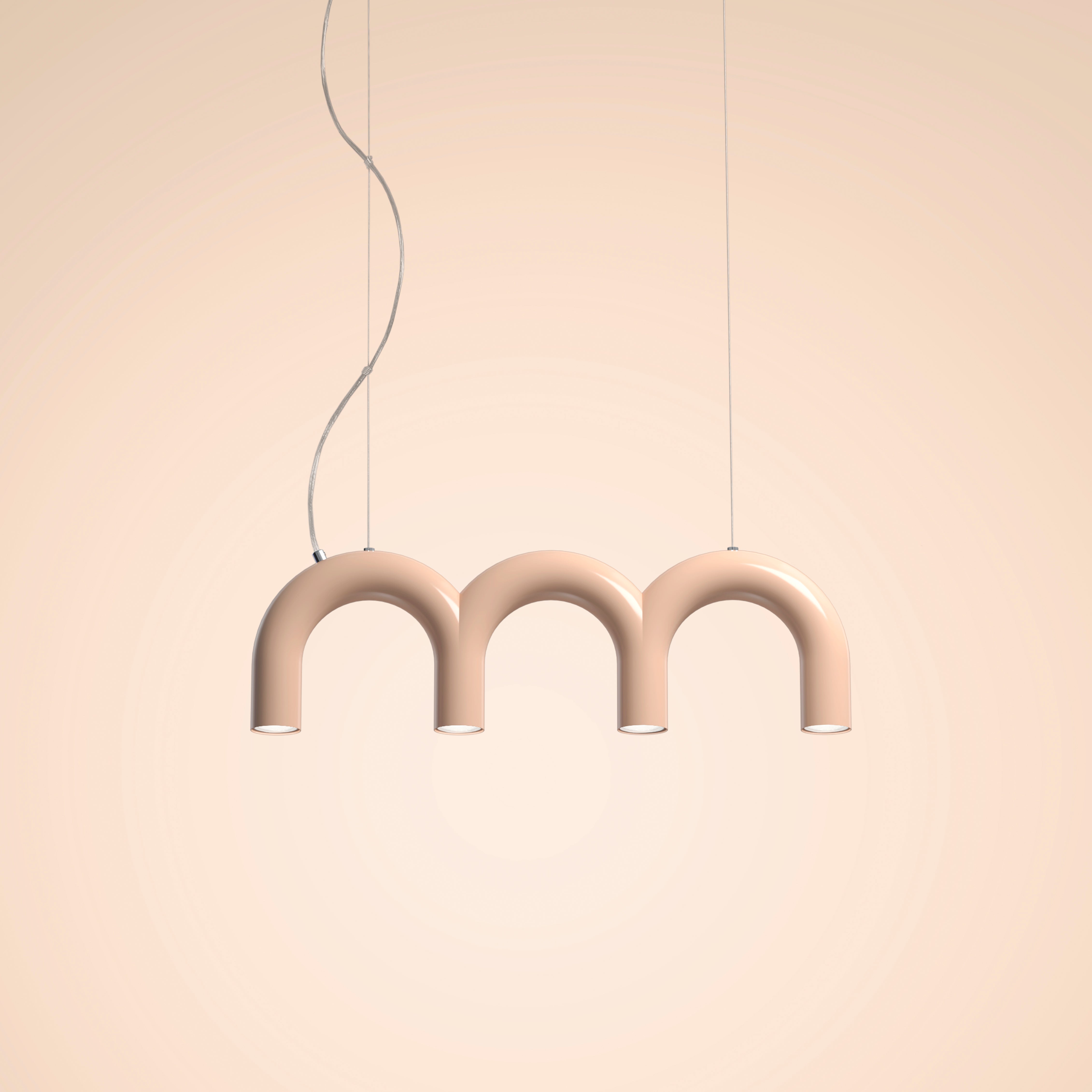 ARCH TRIPLETTE pendant lamp beige