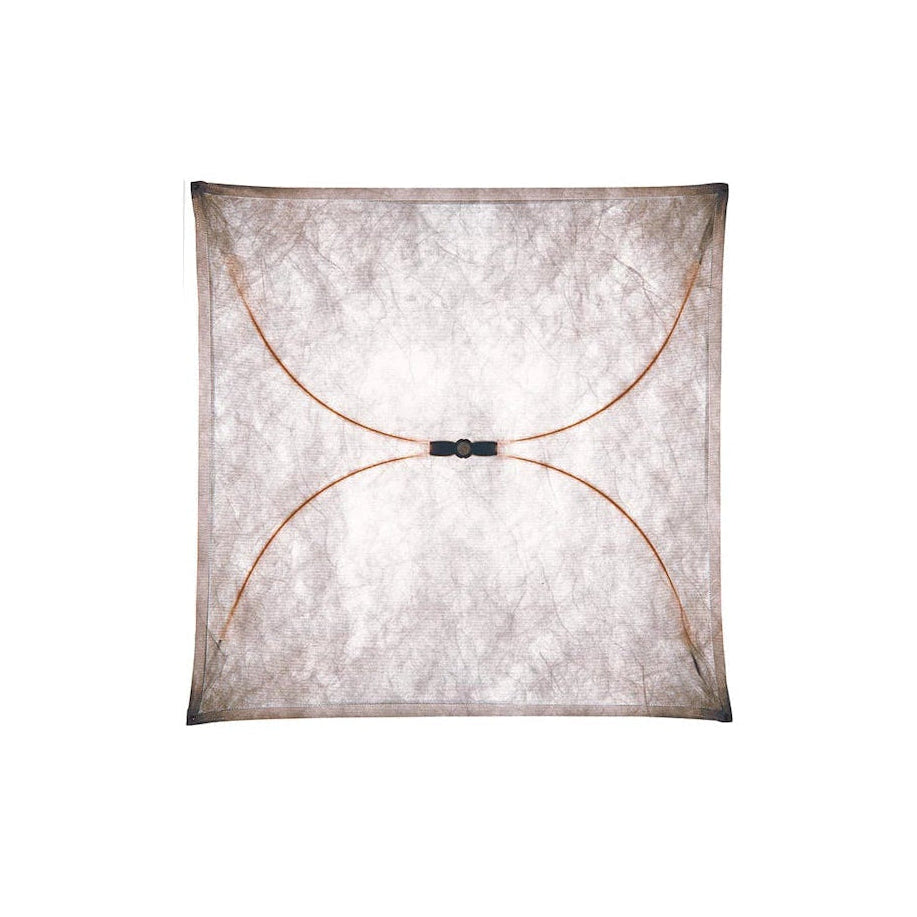 Wandleuchte ARIETTE aus Stoff und Glasfaser