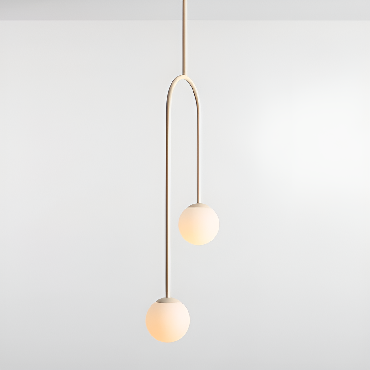 Deckenleuchte NAVE DUO cremefarben