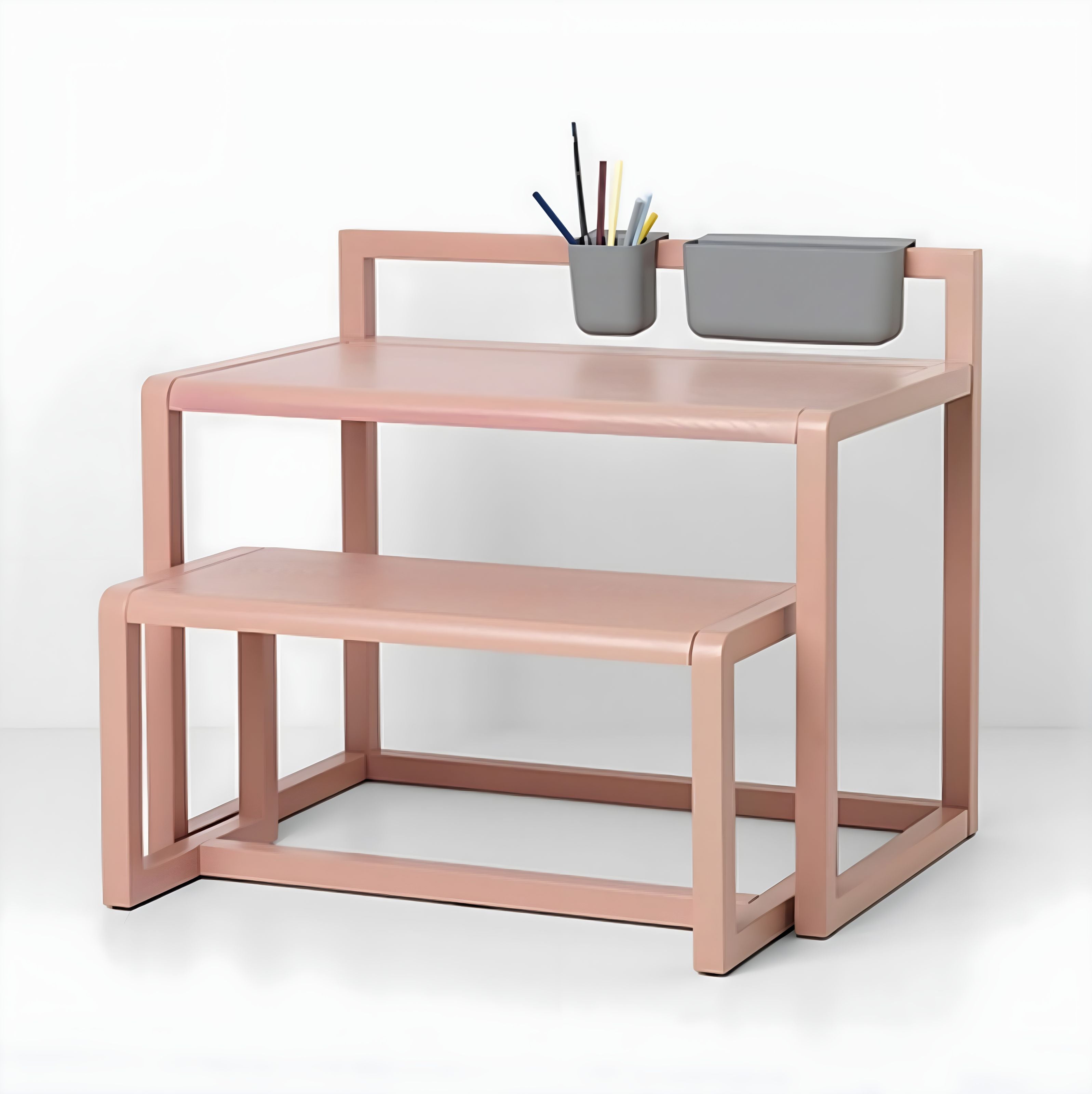 LITTLE ARCHITECT children's bench light pink