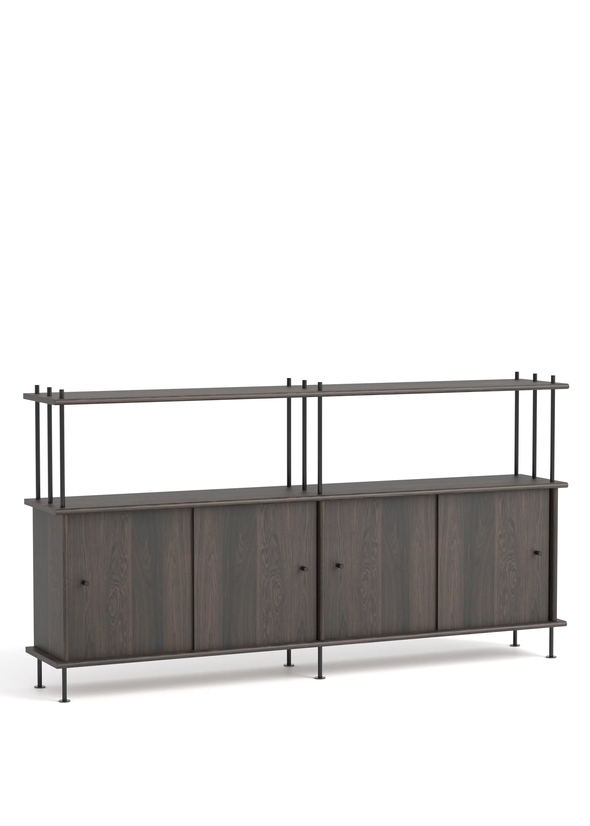 BAVA 200 Cabinet in Ebony Oak Wood
