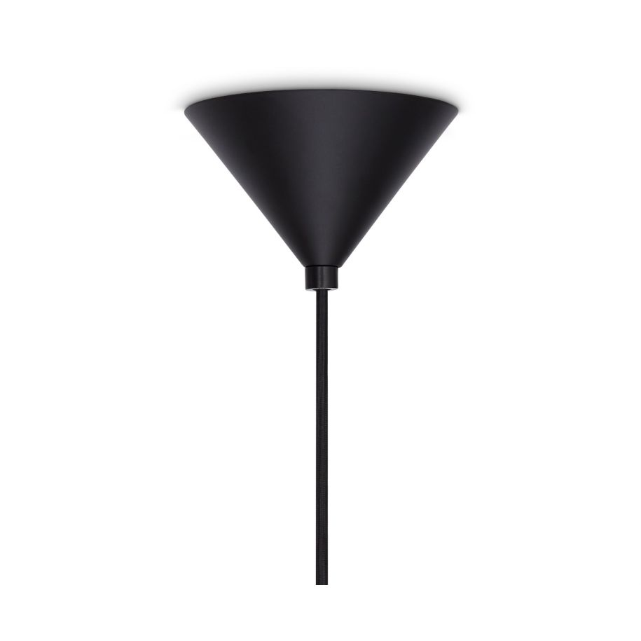 BEAT pendant lamp black with copper