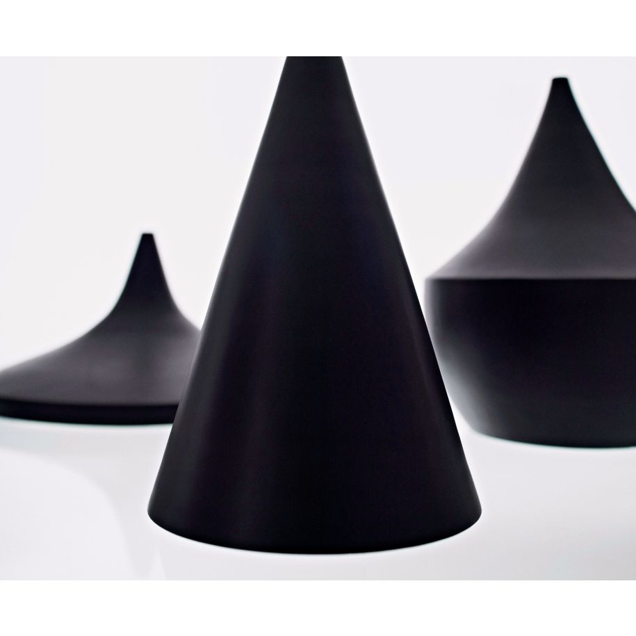 Pendelleuchte BEAT schwarz mit Kupfer