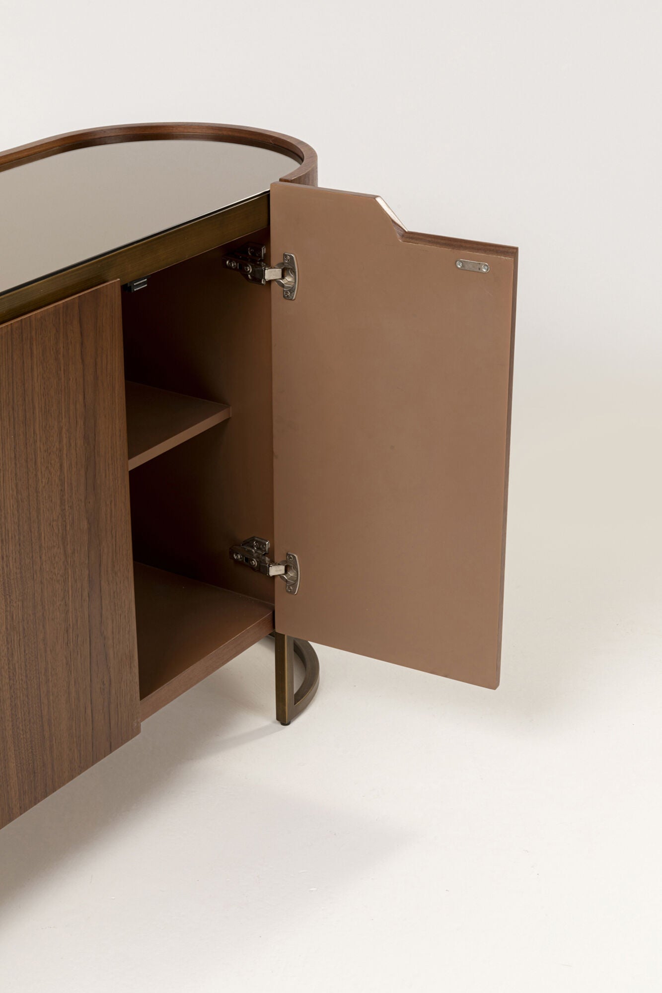 4-Door GIORGIO Walnut Veneer Sideboard