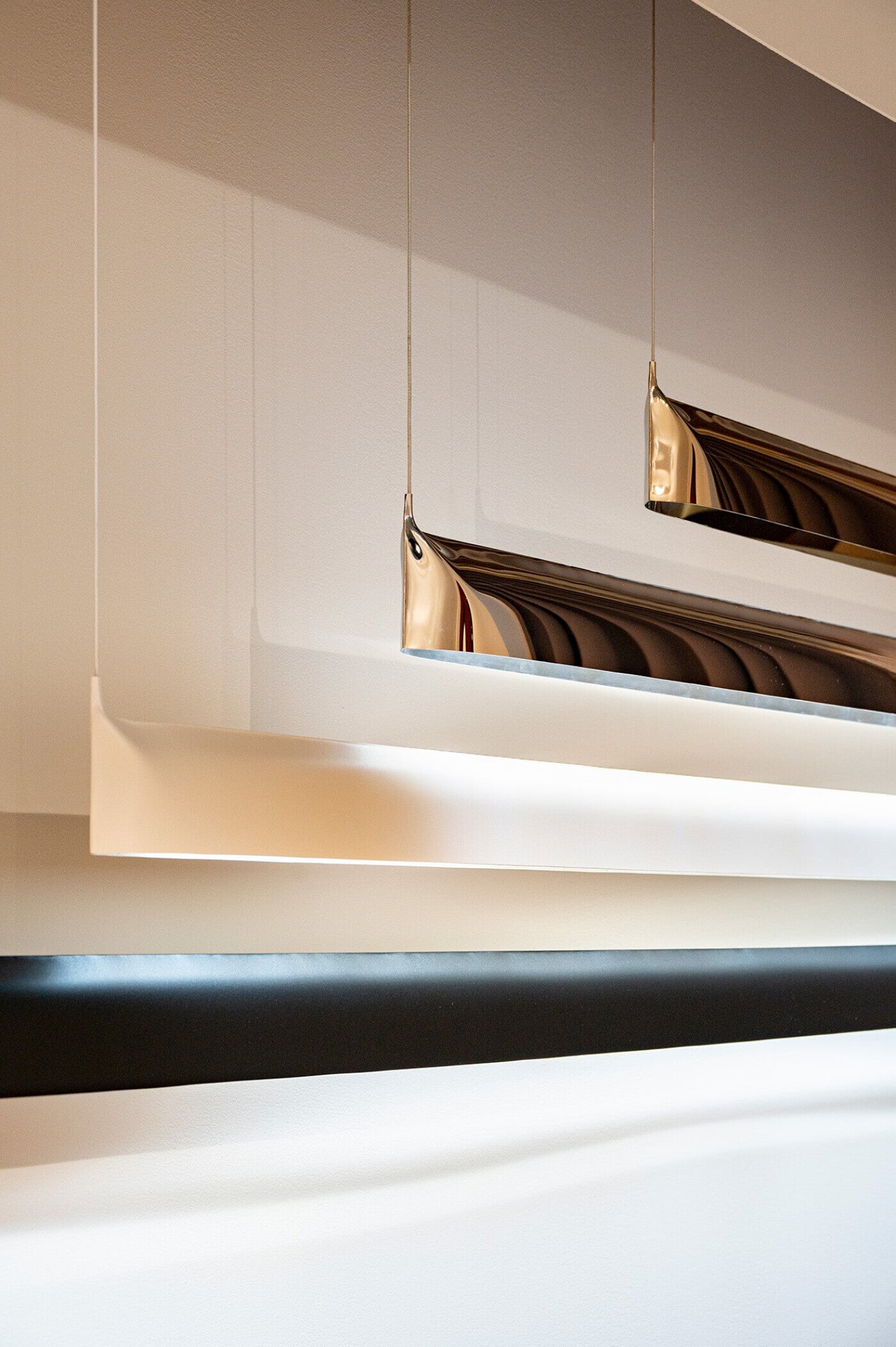 Pendelleuchte BLADE Stahl