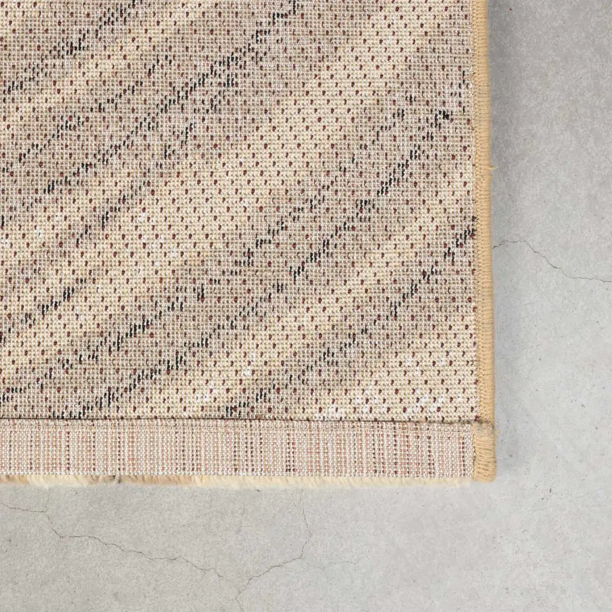 LEGEND OF KOI CARPET beige rug with brown