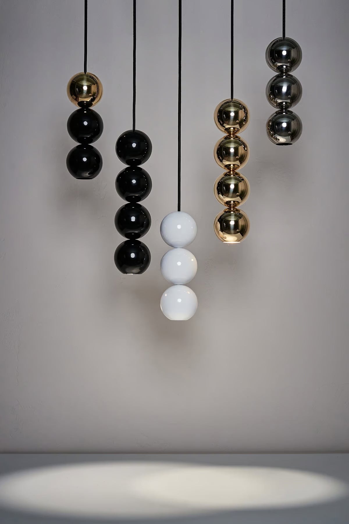 BOLA BOLA chrome pendant lamp