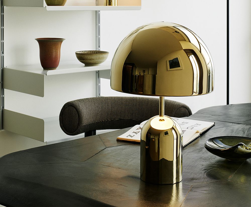 Bell gold table lamp