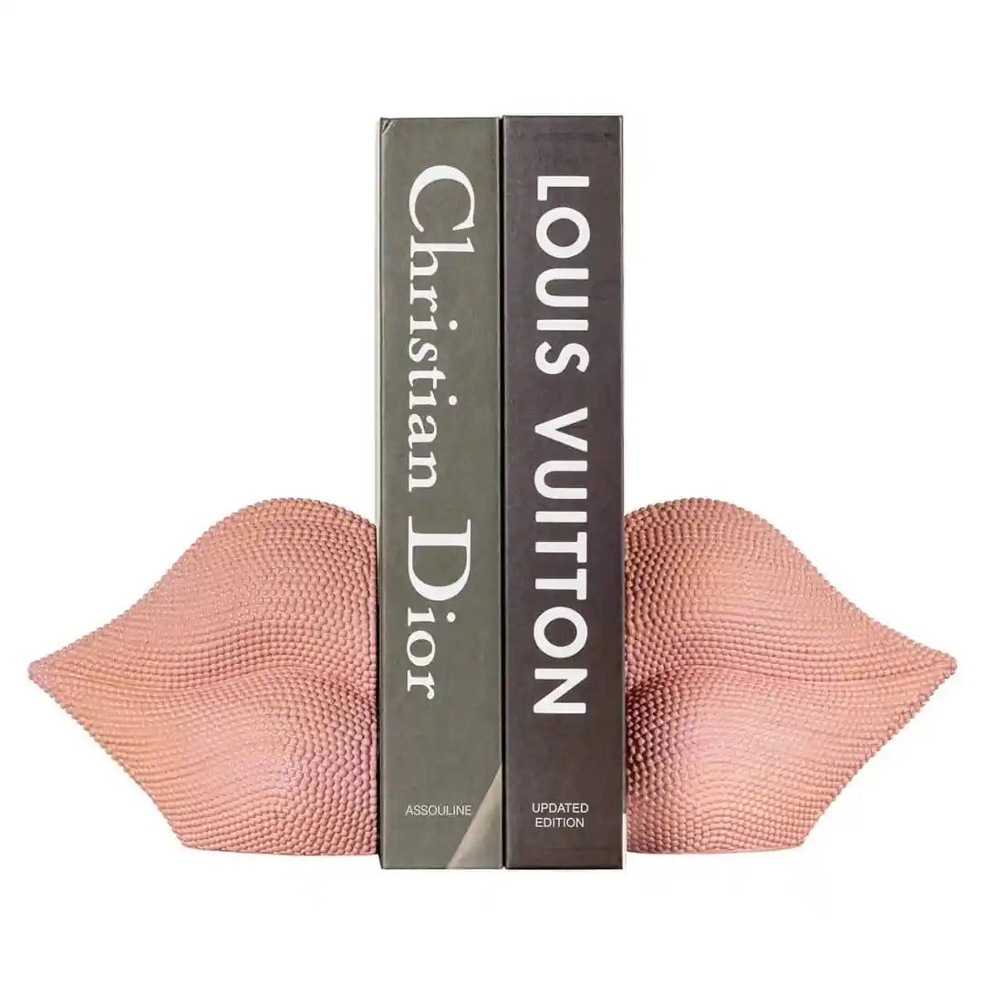 Podpórka do książek KISS różowy