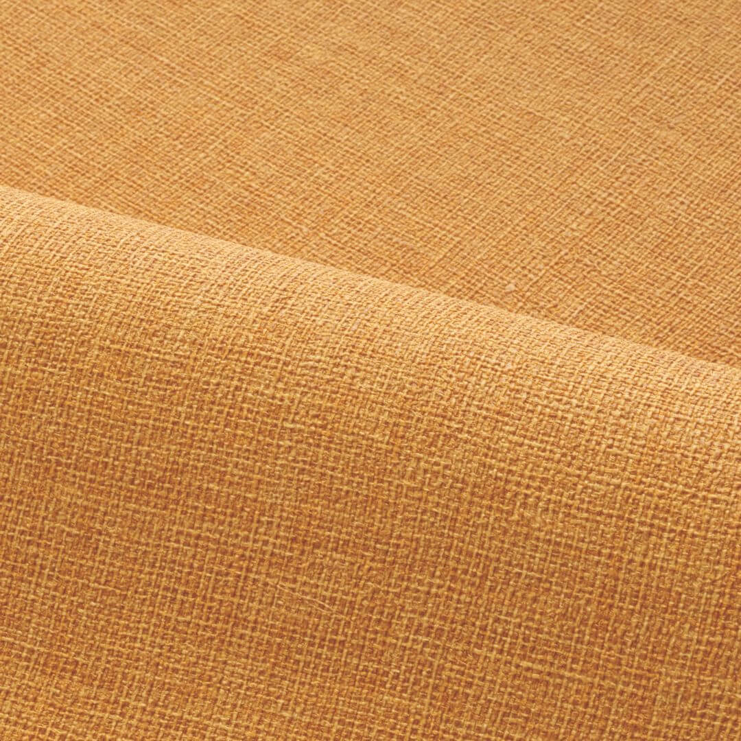 Structural vinyl wallpaper imitating jute LIENZO - CURRY curry yellow