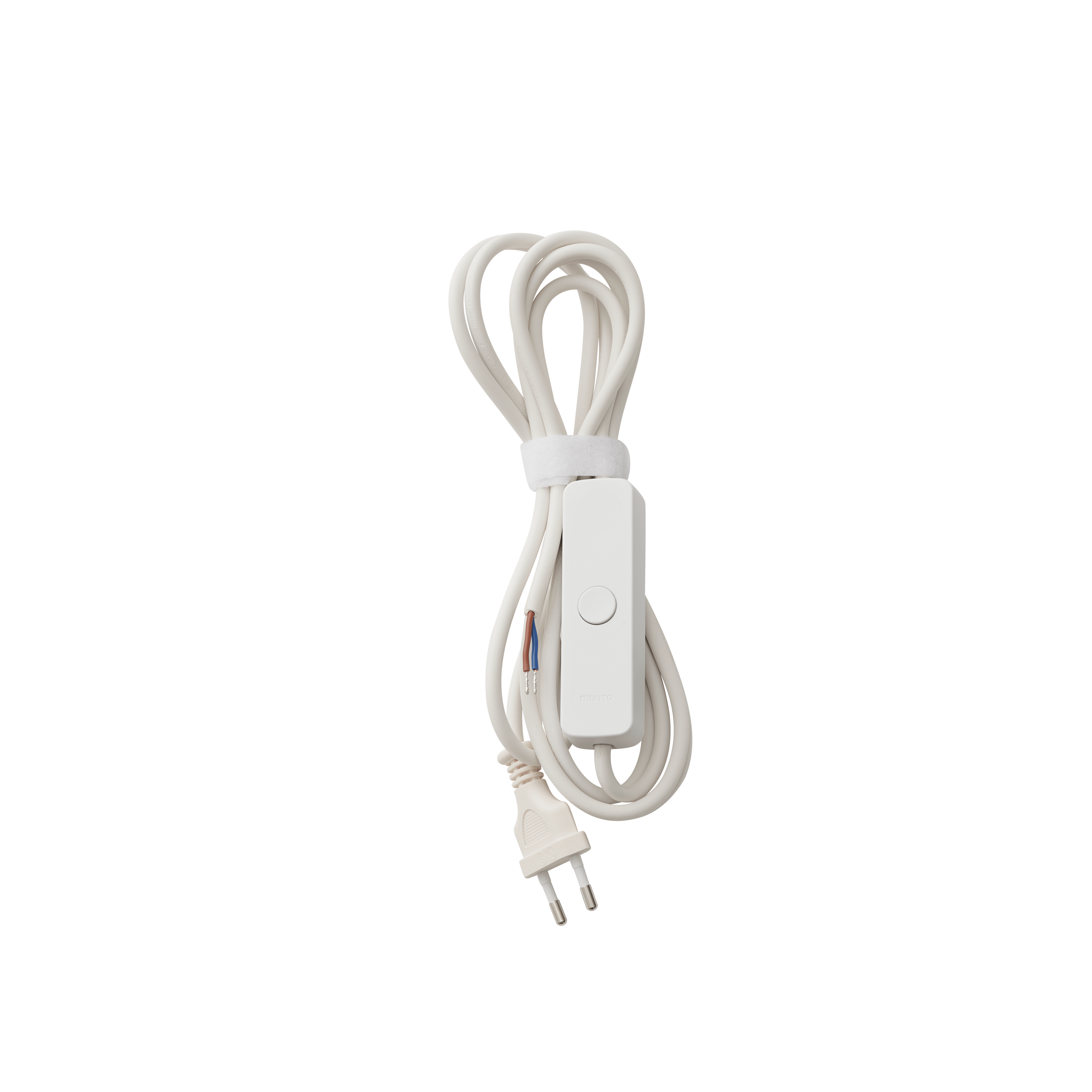 Wall Lamp CALM White with Orange Trim