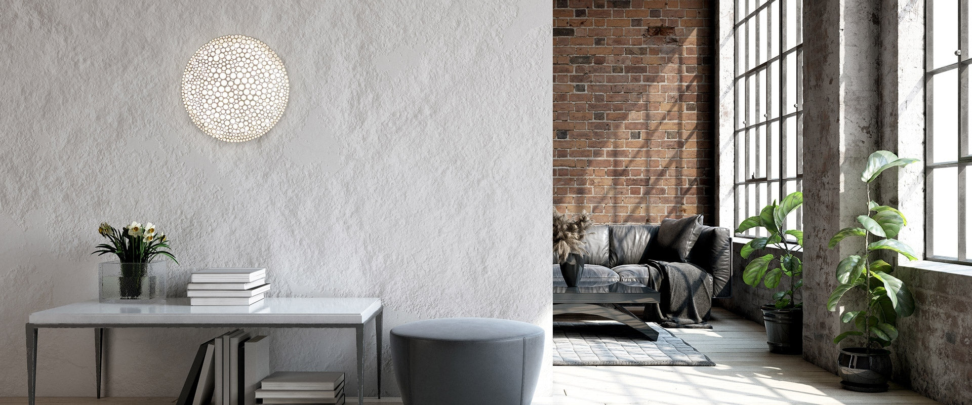 Wandleuchte CALIPSO weiß