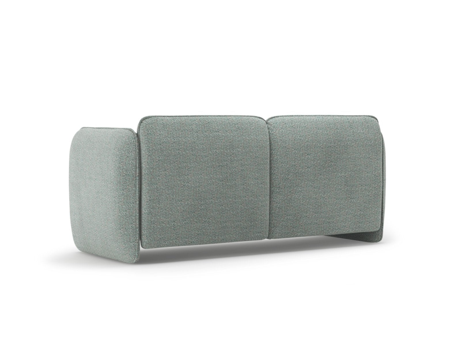 2-seater Sofa GEORGIA light blue chenille