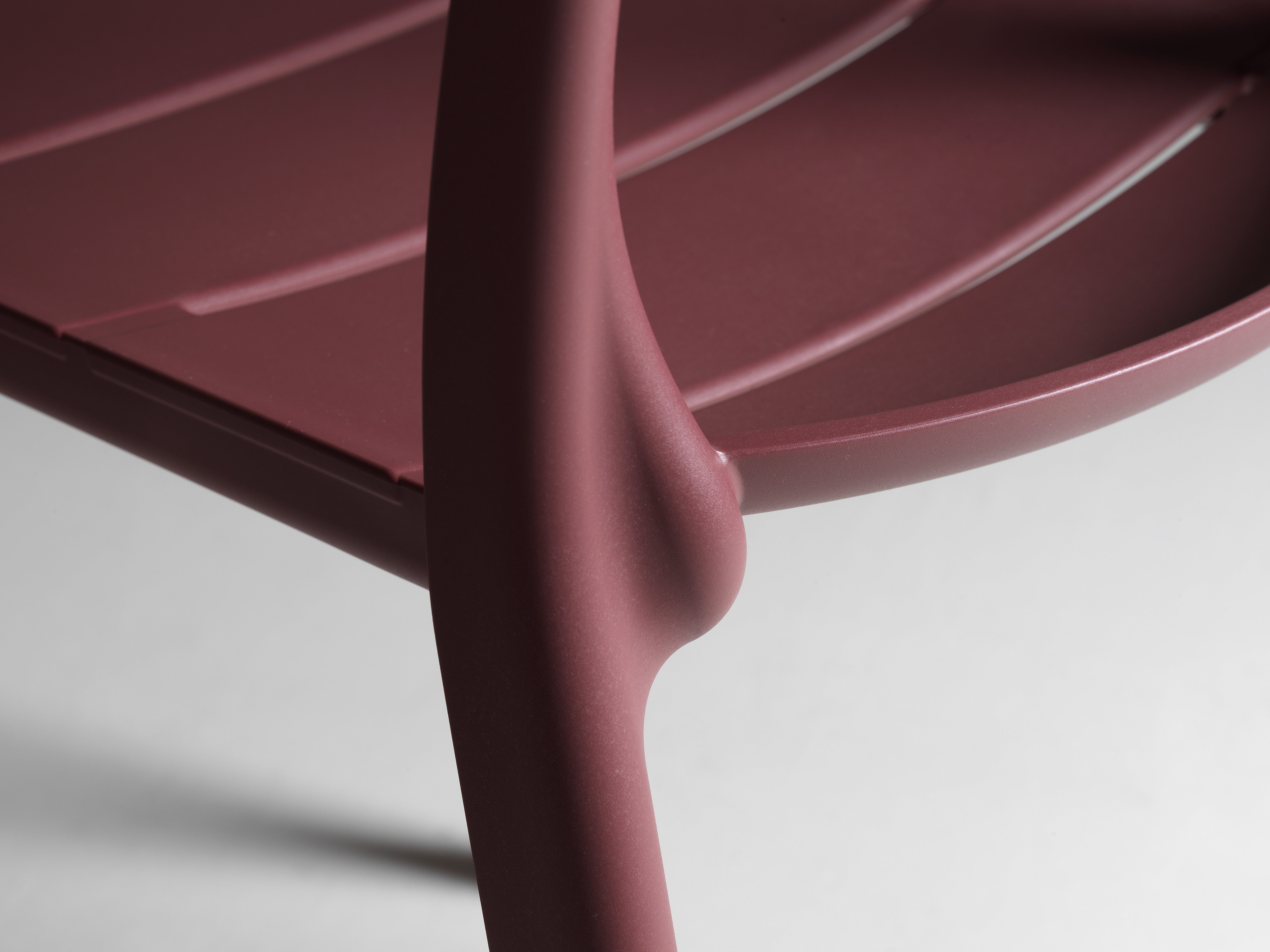 Outdoor Stool CASSIA Burgundy