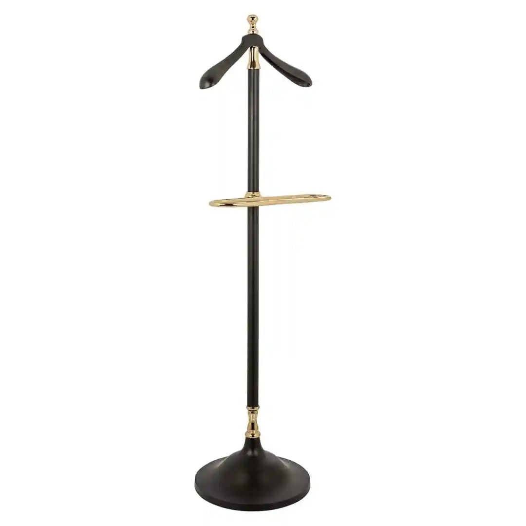 BALLEY black coat rack with gold