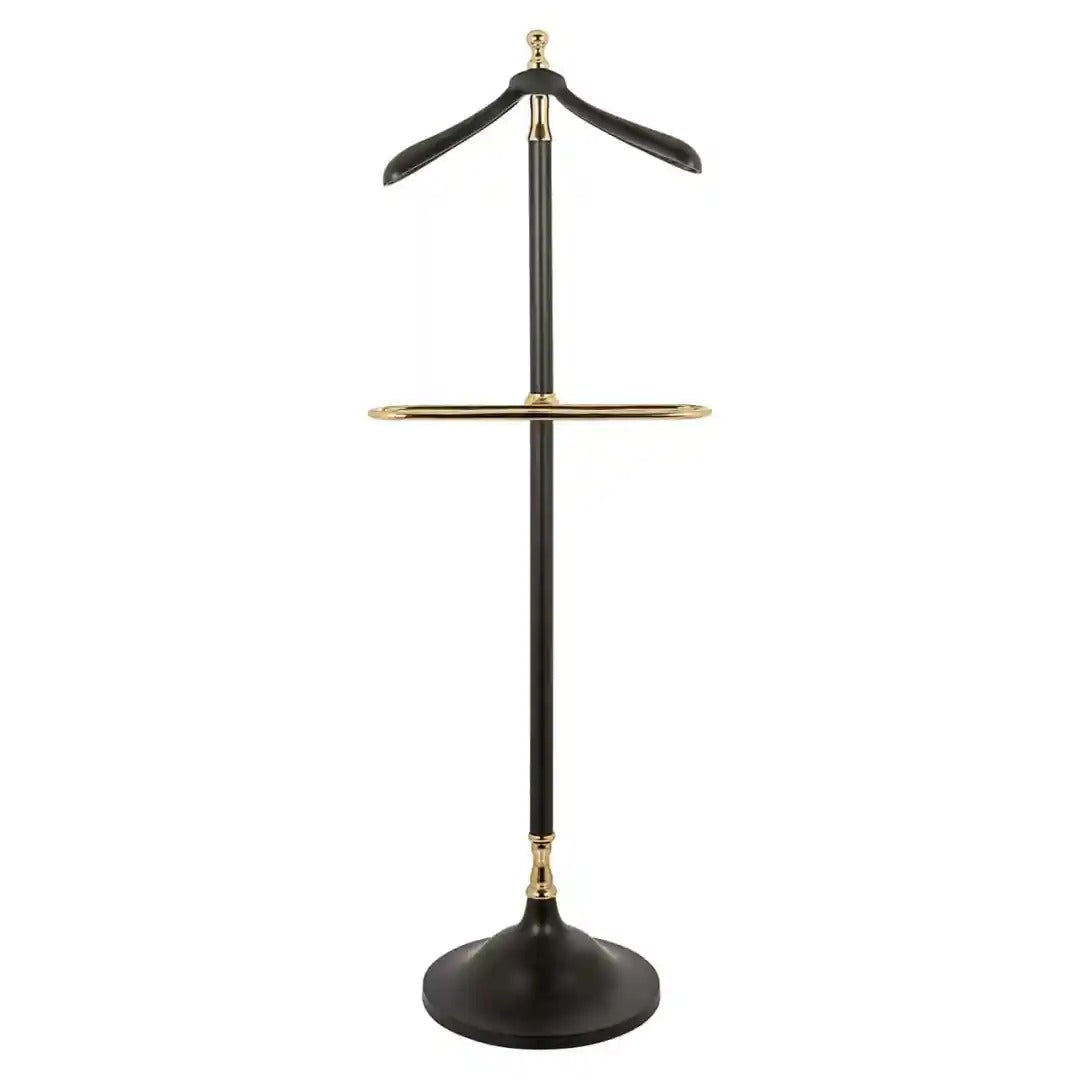 BALLEY black coat rack with gold