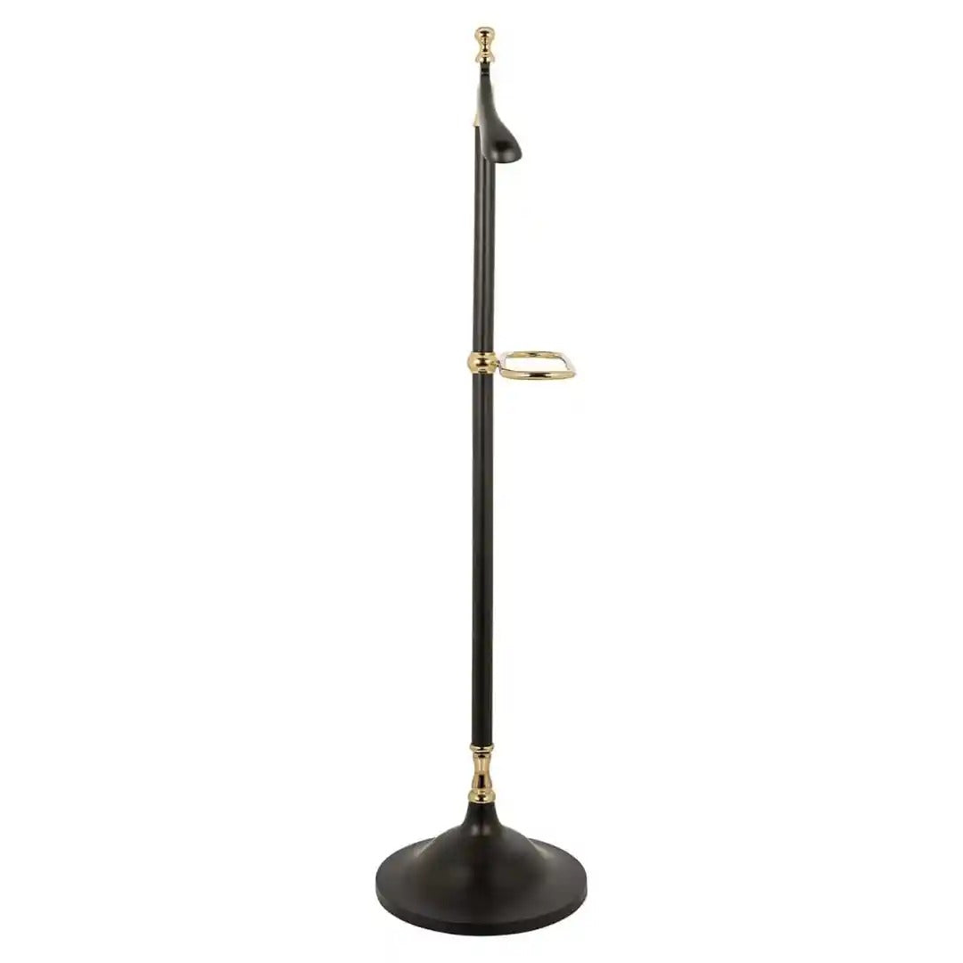 BALLEY black coat rack with gold