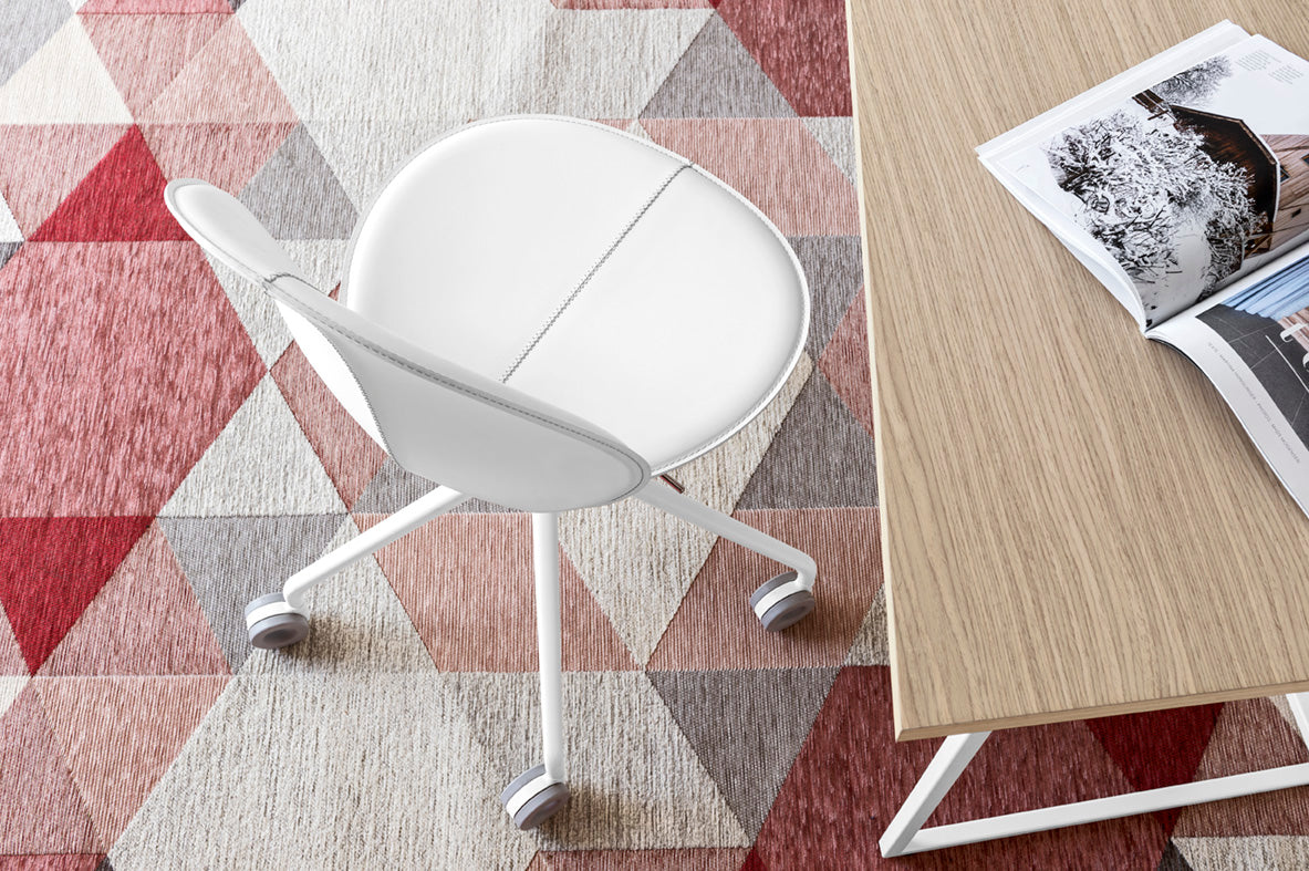 BASIL taupe office chair