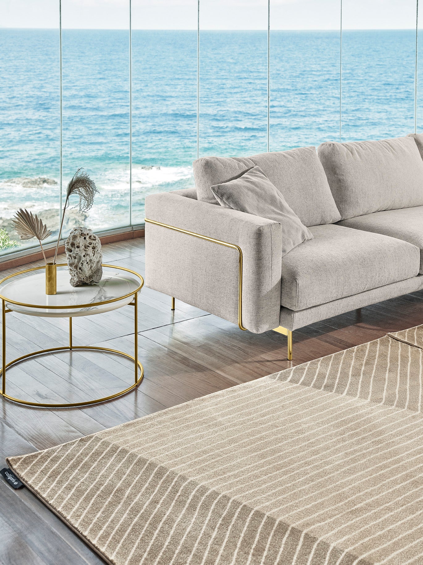 Upholstered 3-Seater Sofa ROD