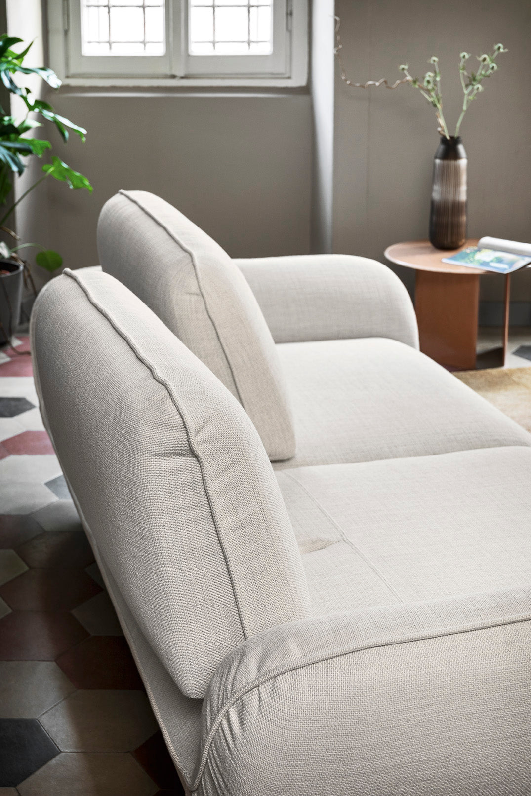 FAVOLA Upholstered 2-Seater Sofa