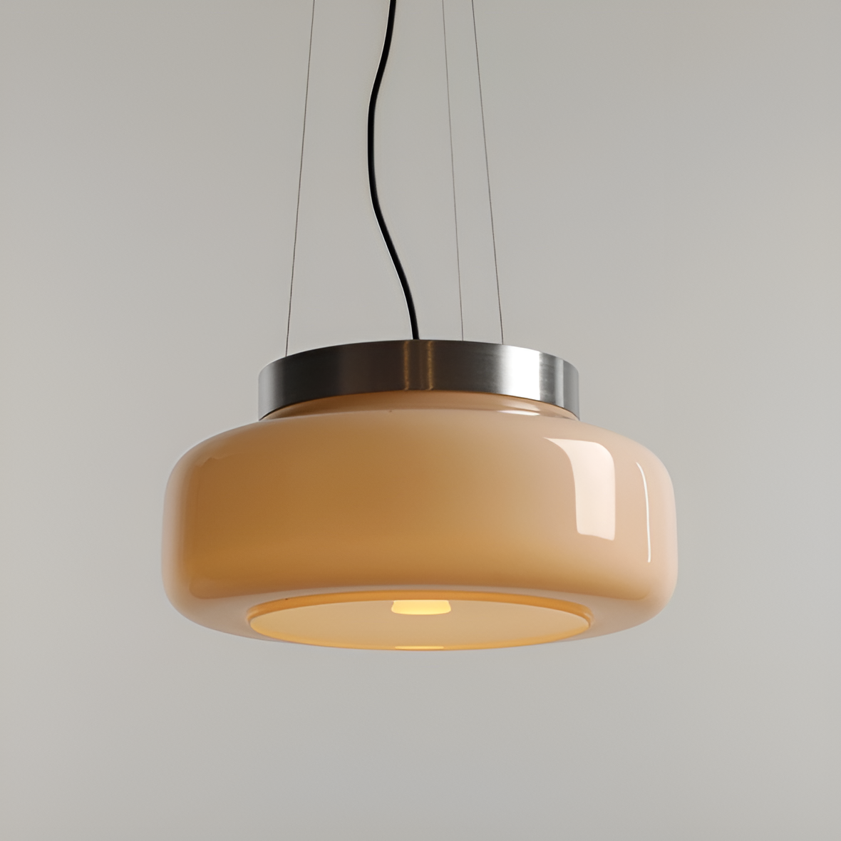 Bonbon beige hanging lamp