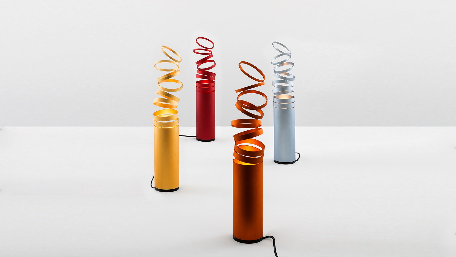 Tischlampe DECOMPOSE rot