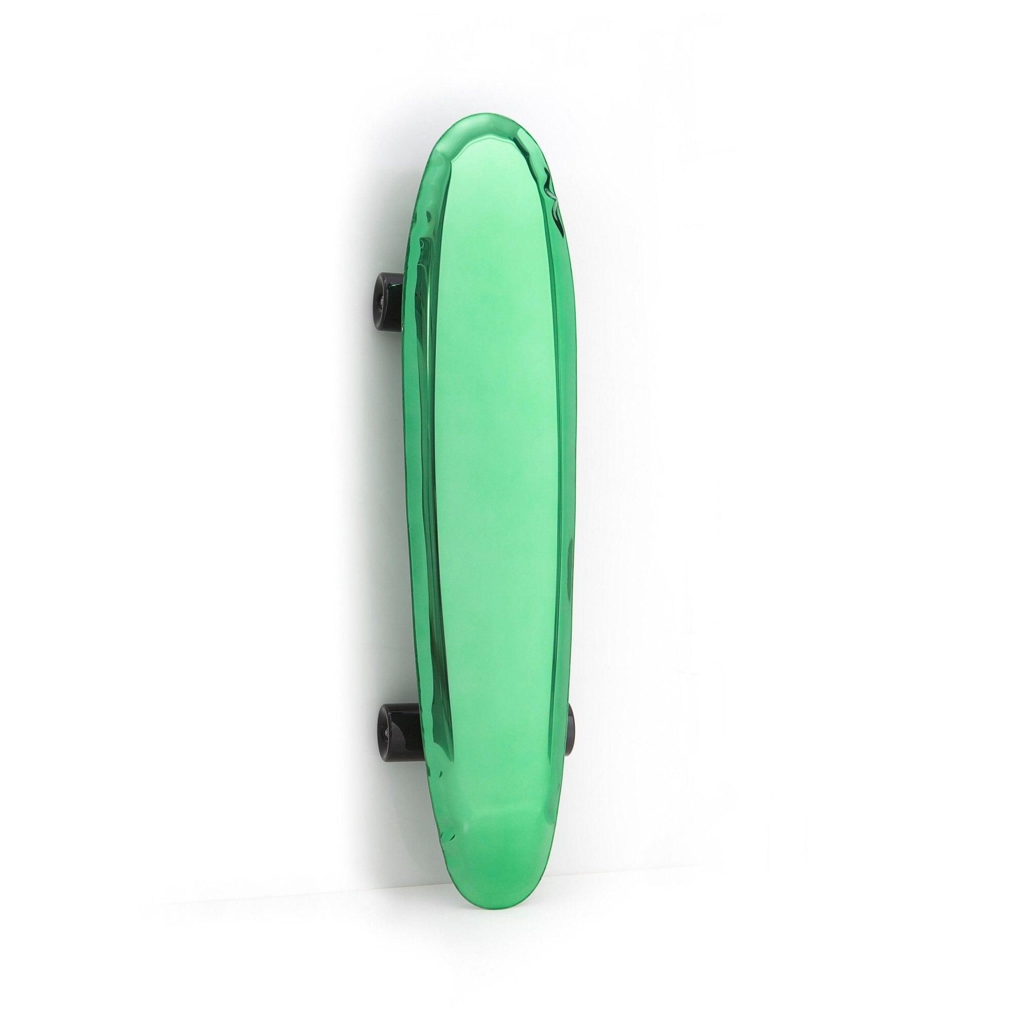 Dekoracja BOLID zielony inox Zieta Studio Eye on Design