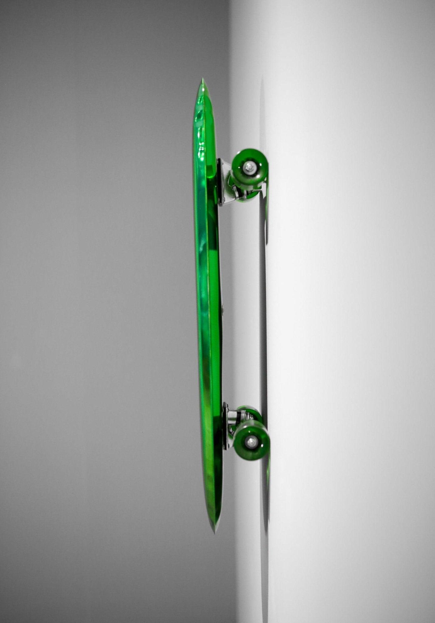 Dekoracja BOLID zielony inox Zieta Studio Eye on Design