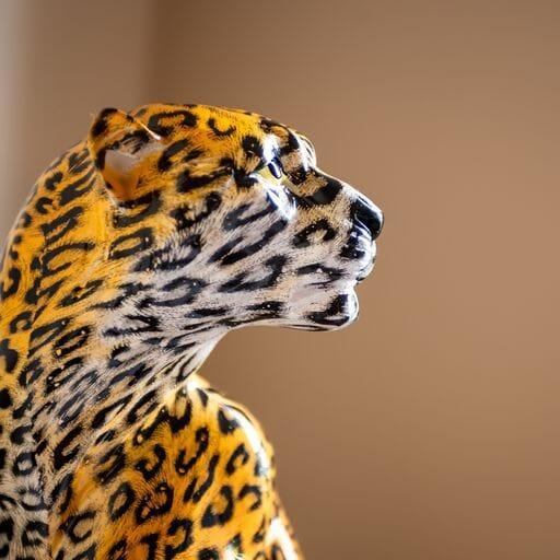 Dekoracja CHEETAH TAHNEE Richmond Interiors Eye on Design