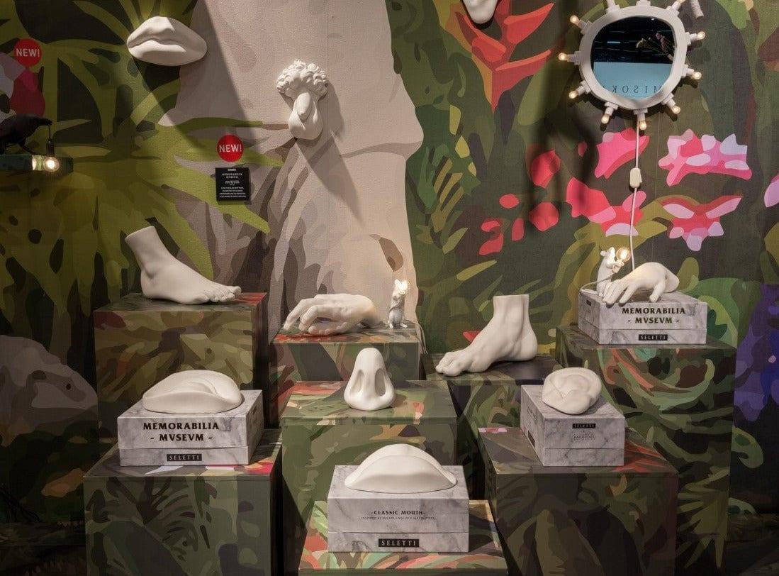 Dekoracja MEMORABILIA MVSEVM PENIS biały Seletti Eye on Design