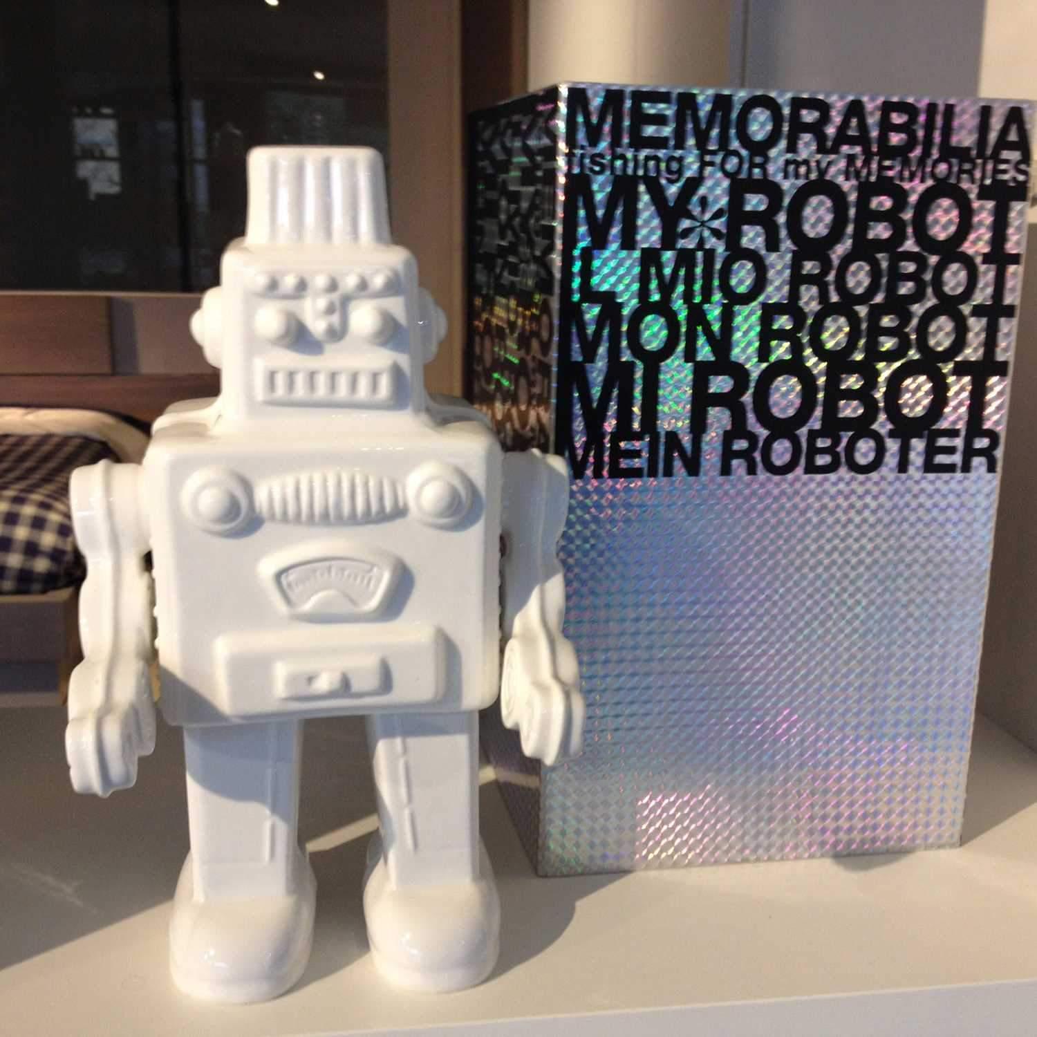 Dekoracja MEMORABILIA MY ROBOT biały Seletti Eye on Design