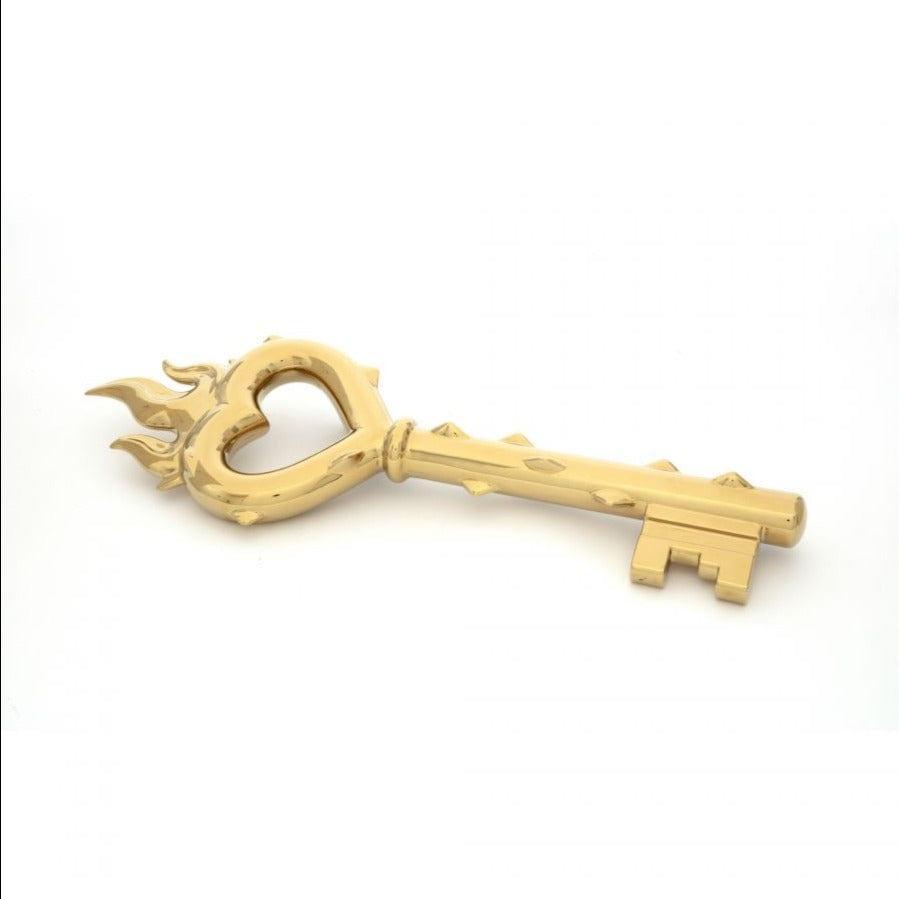 Dekoracja POWER KEY złoty Seletti Eye on Design