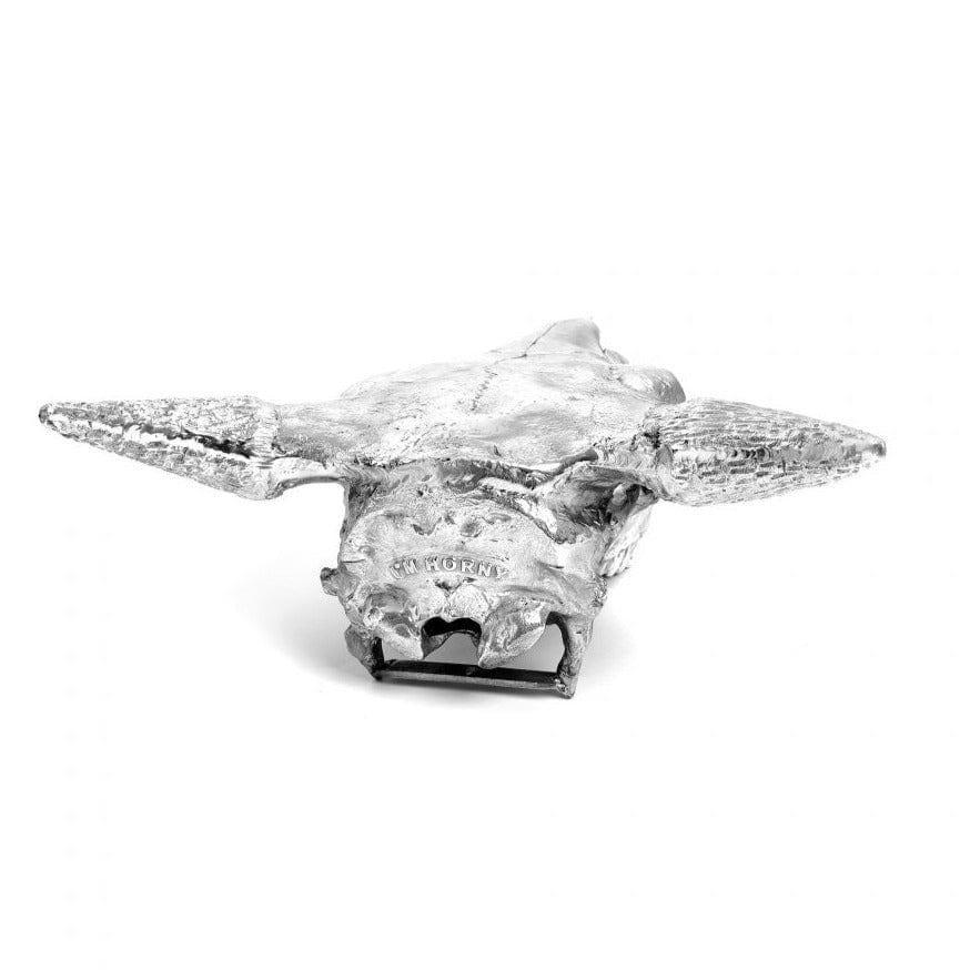 Dekoracja WUNDERKAMMER BISON SKULL srebrny Seletti Eye on Design