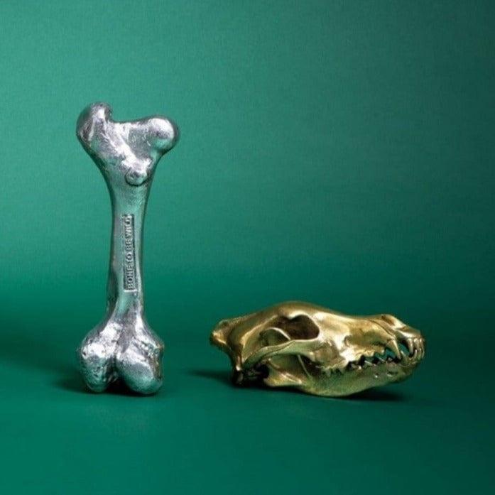Dekoracja WUNDERKAMMER BONE srebrny Seletti Eye on Design