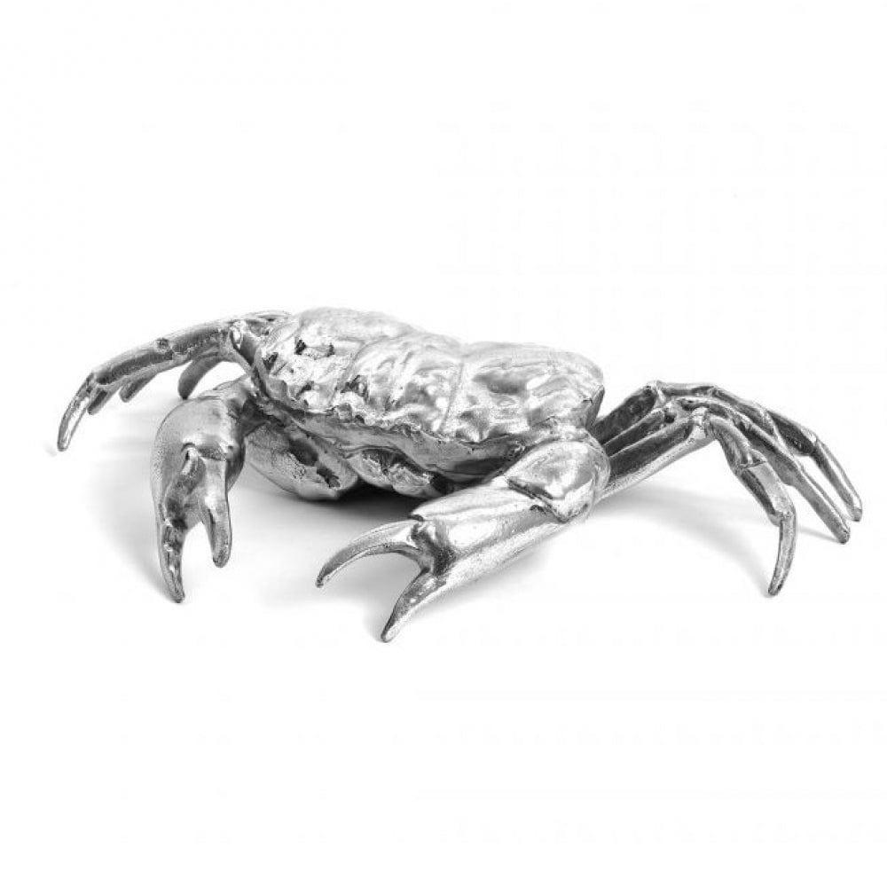 Dekoracja WUNDERKAMMER CRAB srebrny Seletti Eye on Design