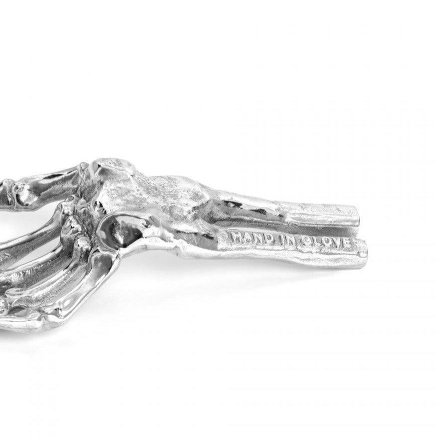 Dekoracja WUNDERKAMMER SKELETON HAND srebrny Seletti Eye on Design
