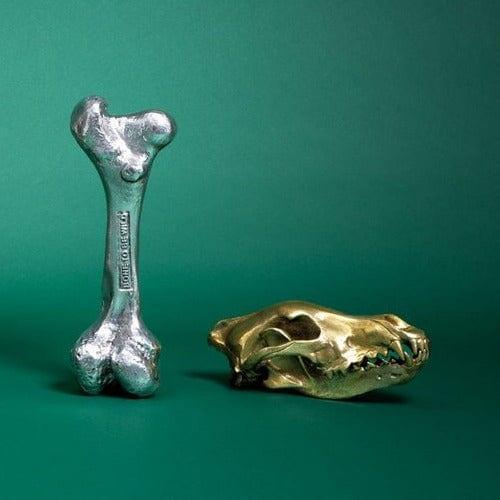 Dekoracja WUNDERKAMMER WOLF SKULL złoty Seletti Eye on Design