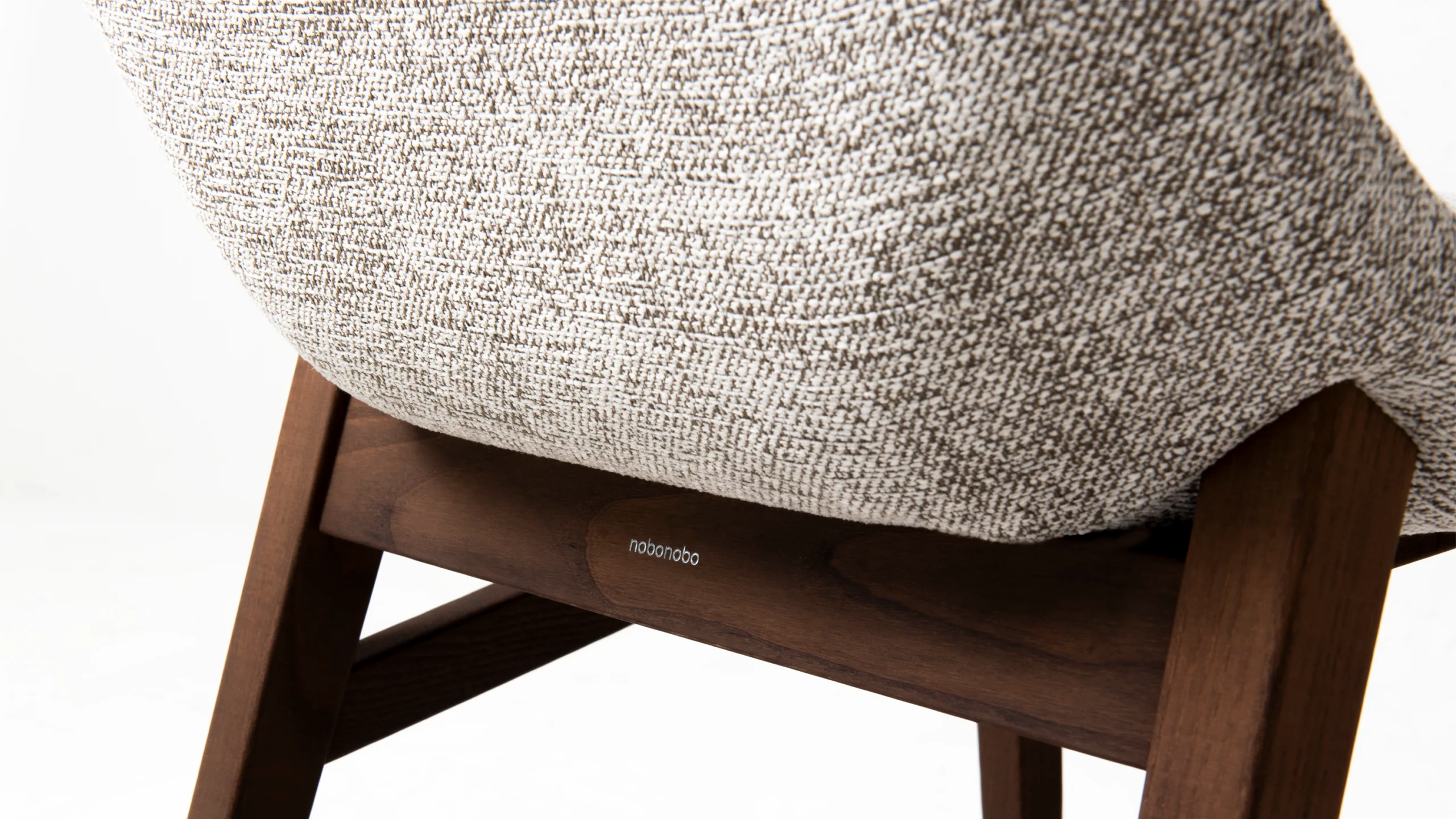 Polsterstuhl WAVE mit Holzgestell