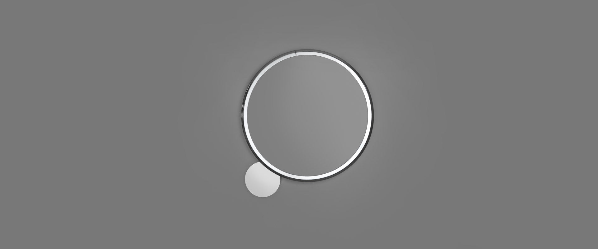 Wandleuchte DISCOVERY poliertes Aluminium