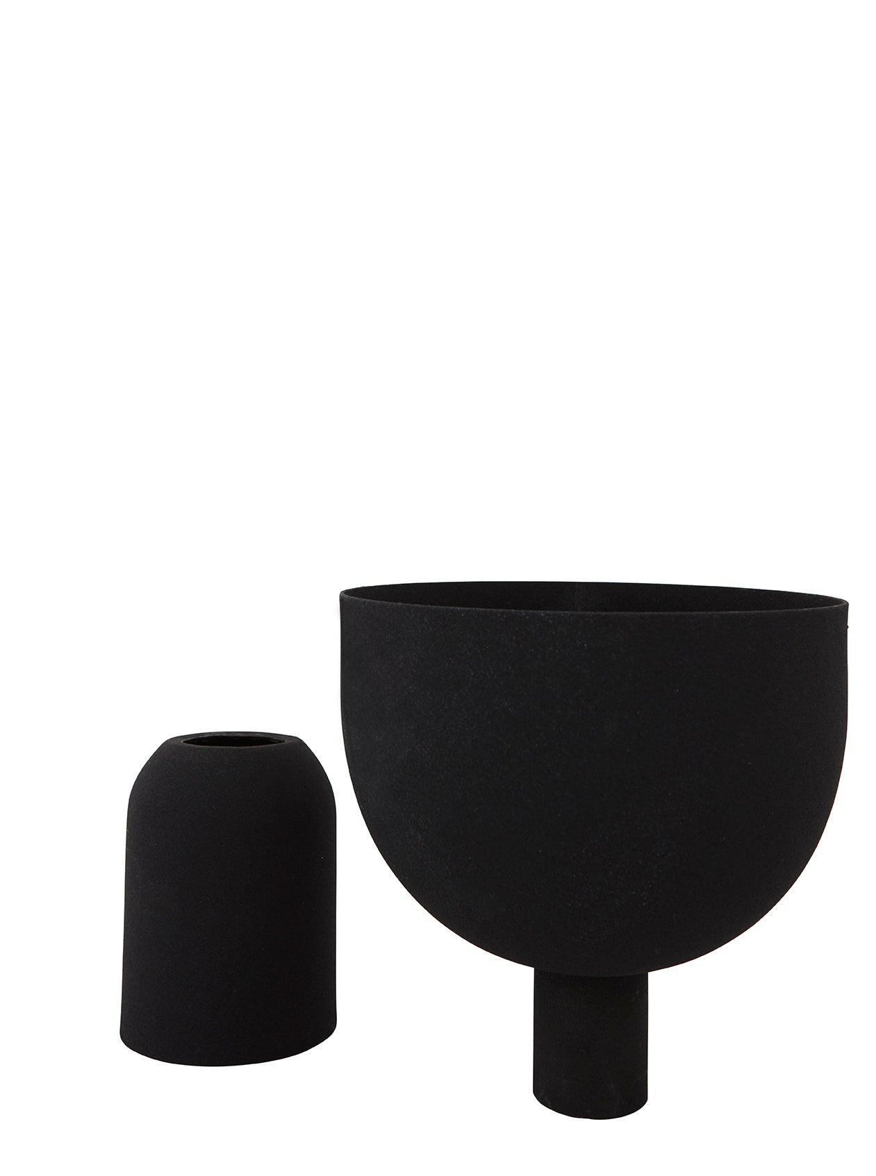 Doniczka TORUS czarny AYTM Eye on Design