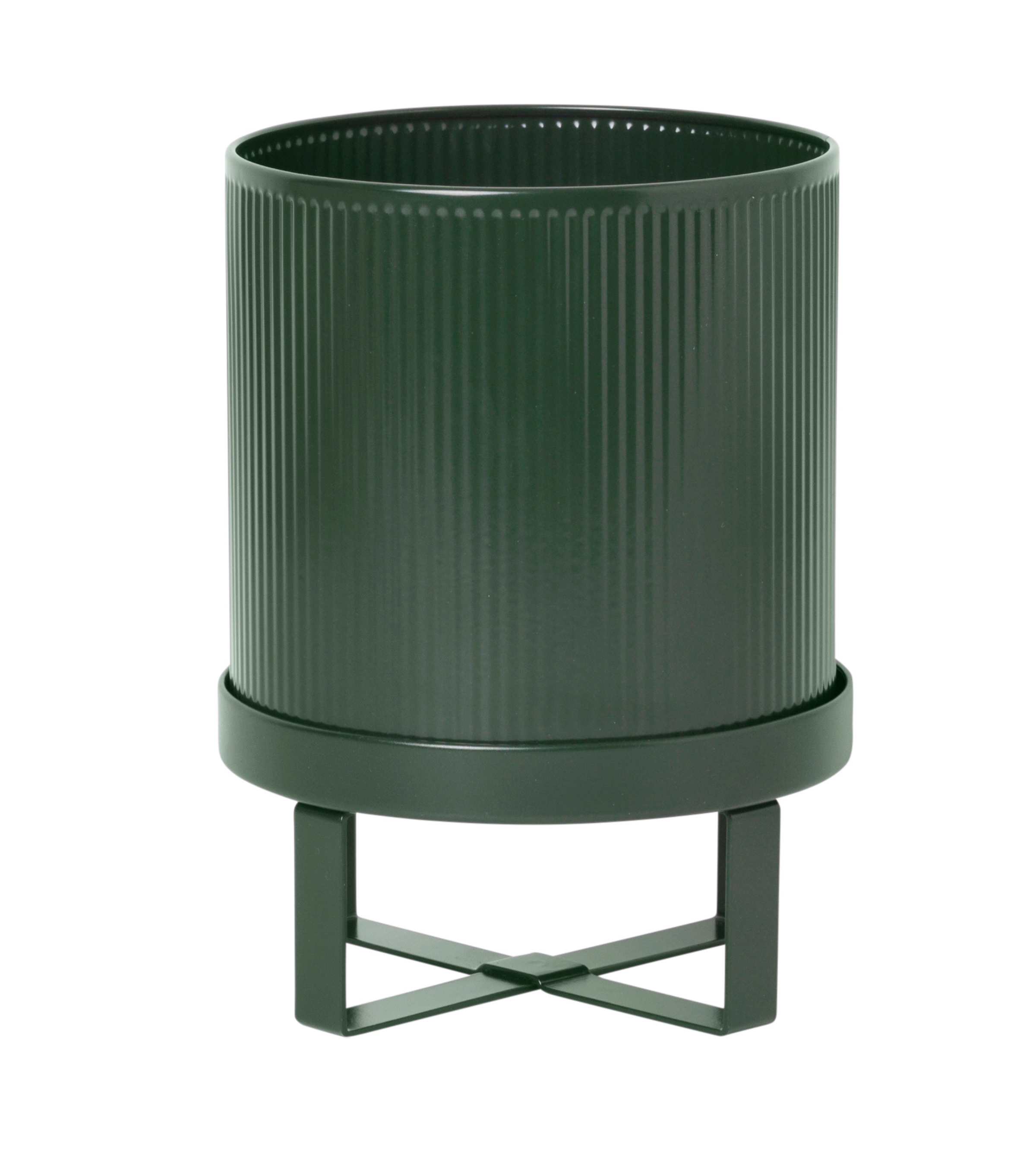 BAU pot in dark green