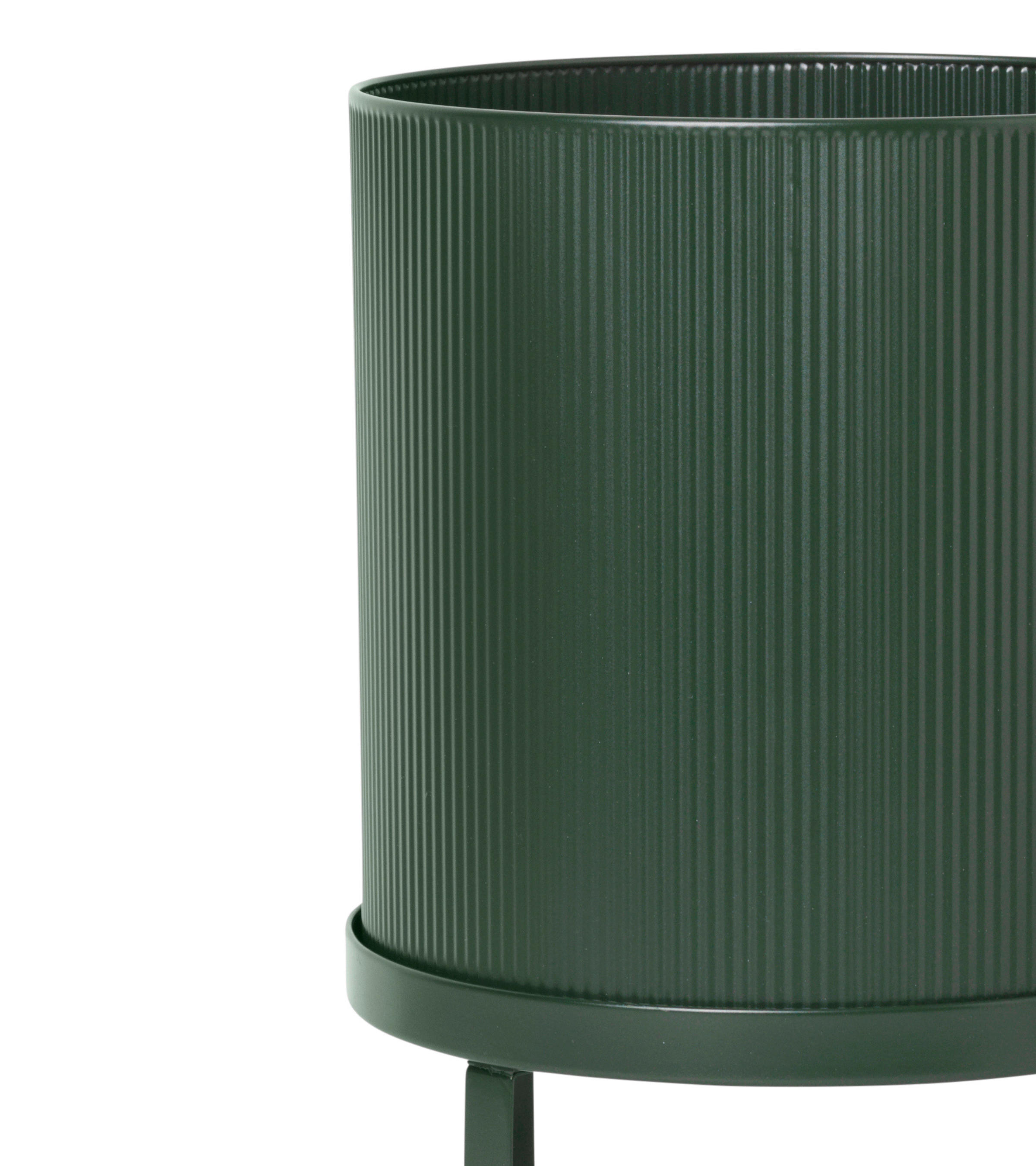 BAU pot in dark green