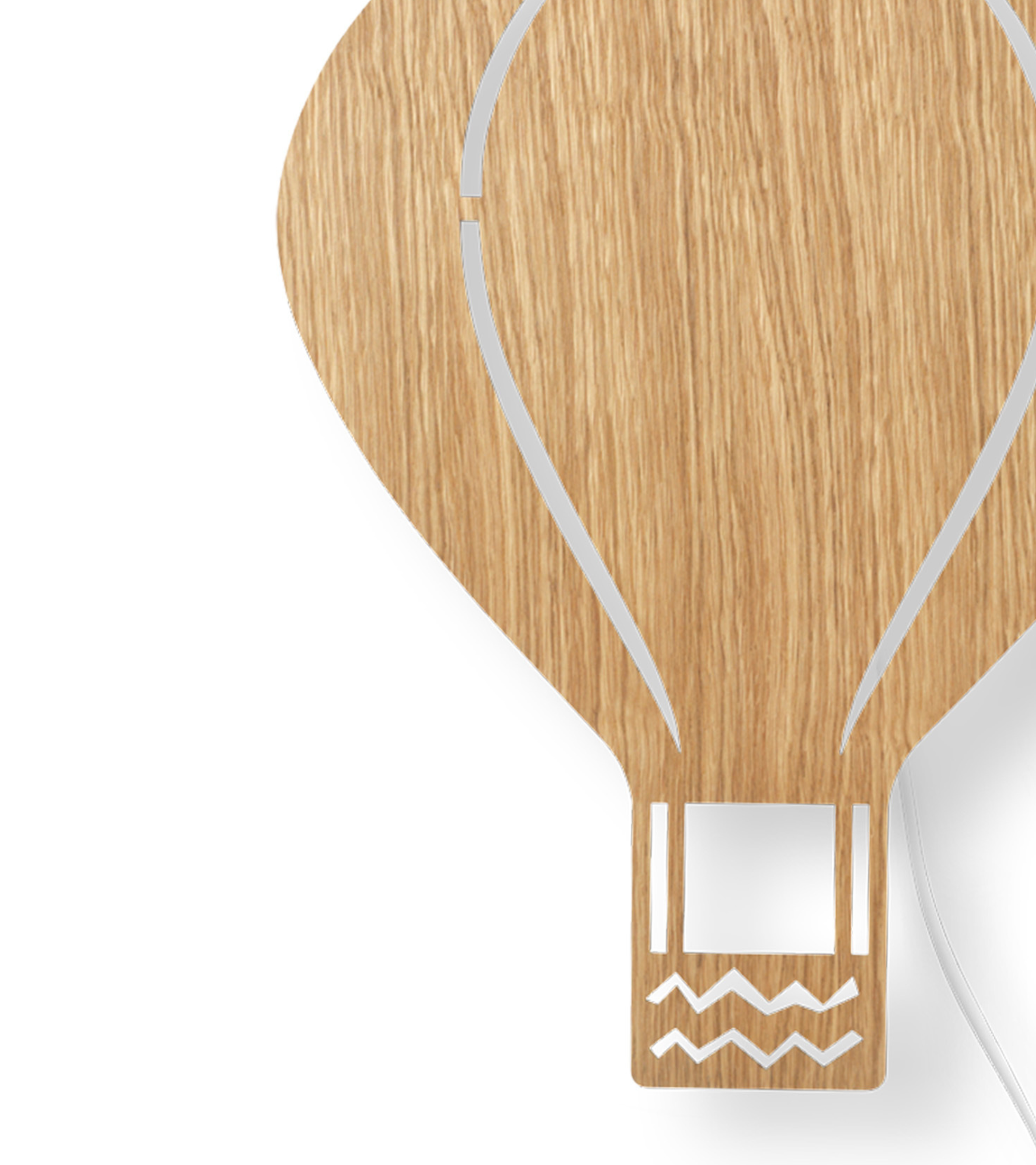 AIR BALLOON Lampe, Eiche geölt