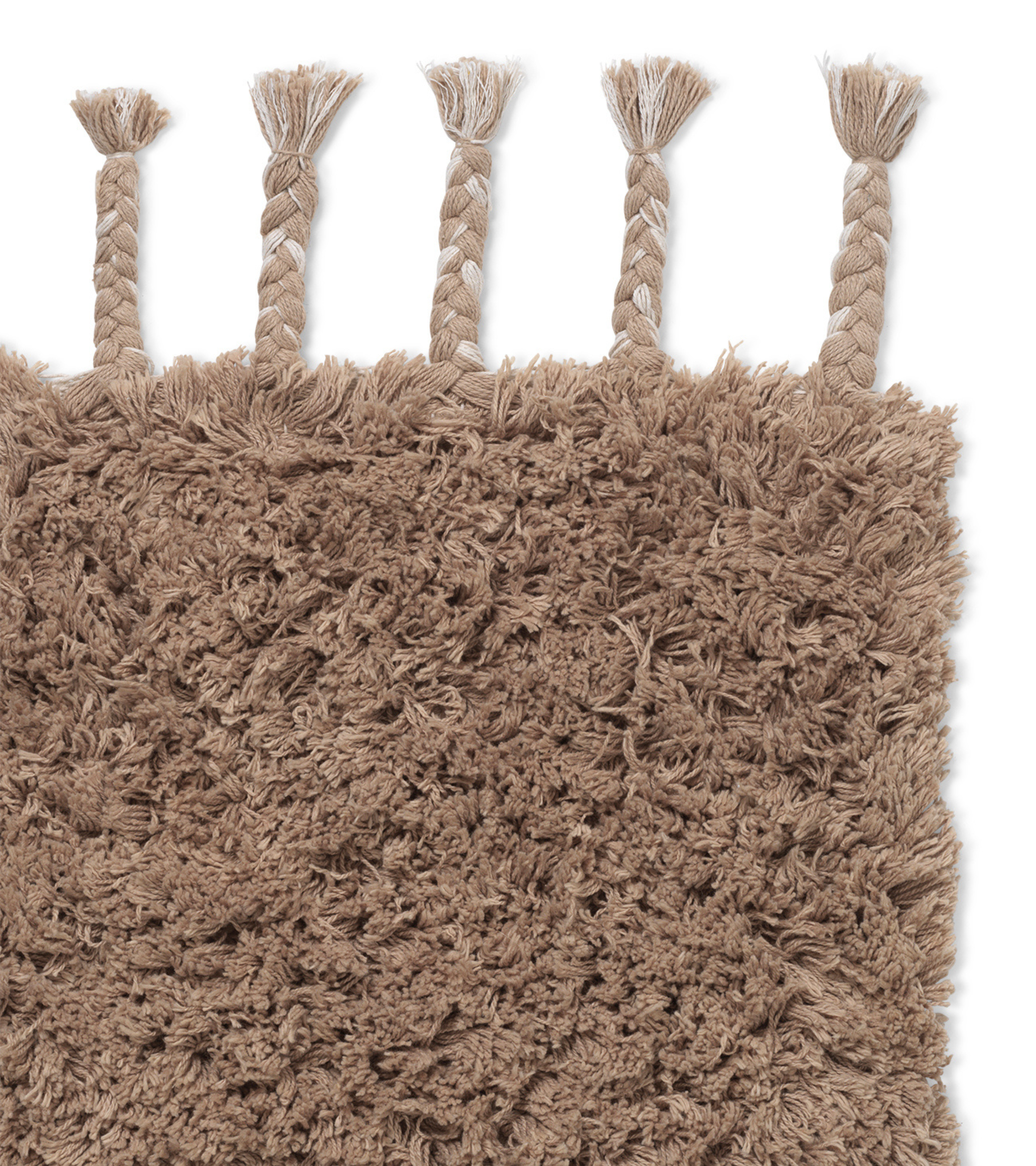 AMASS WHITE PEPPER sand bathroom mat